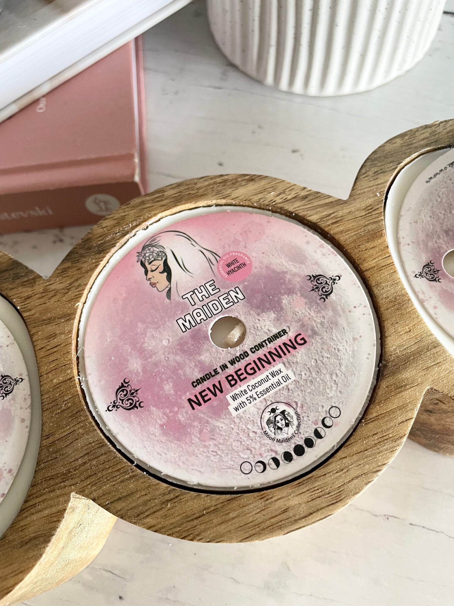 The Maiden Hyacinth Candle - New Beginnings