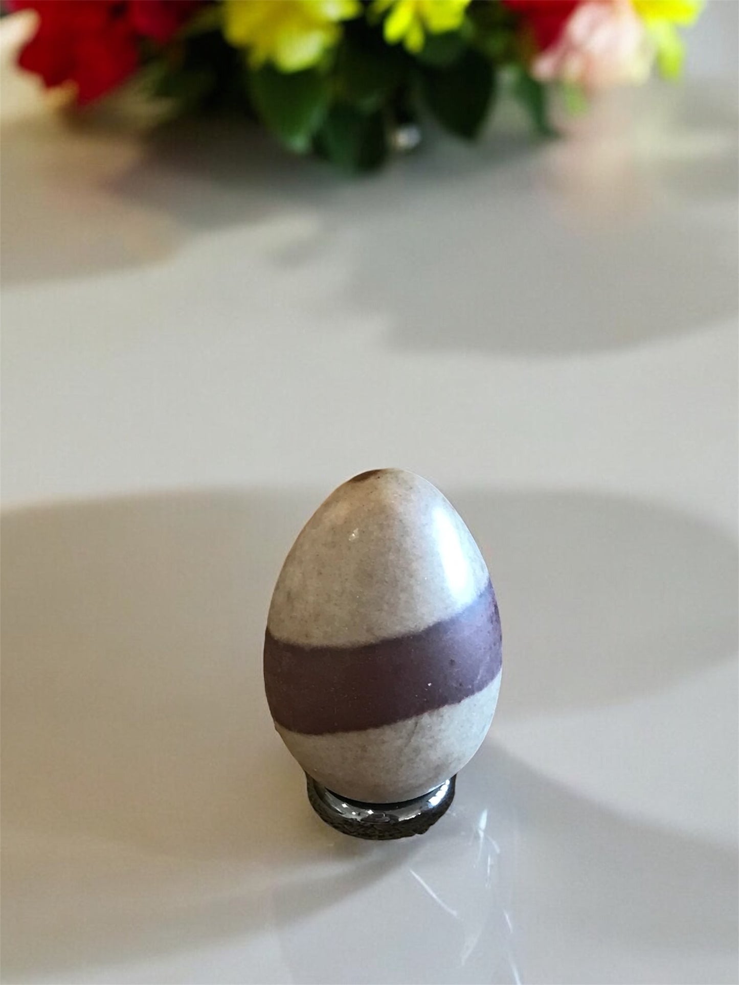 Shiva Narmada Egg with holder