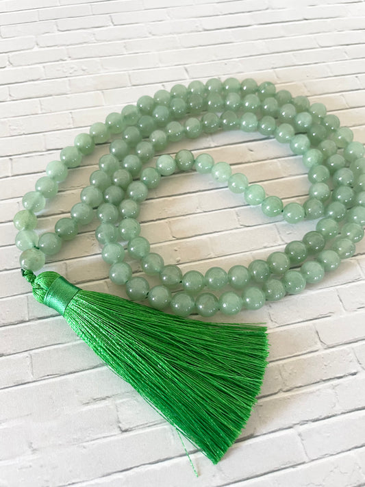 Green Aventurine ~ Mala/Prayer Beads