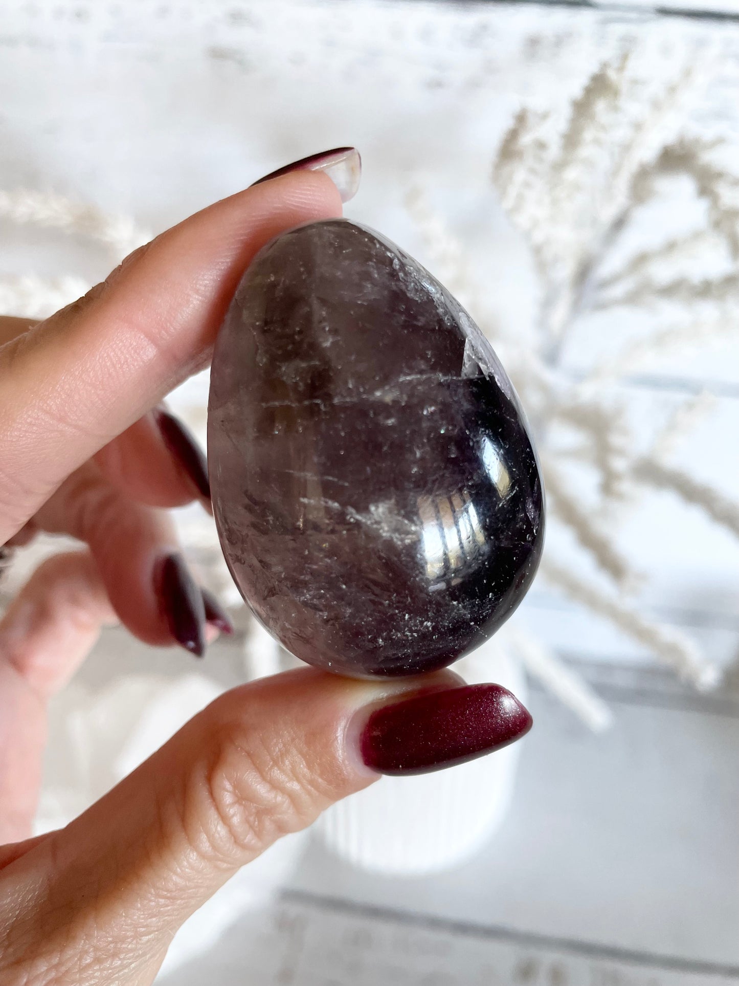 Amethyst Egg with holder