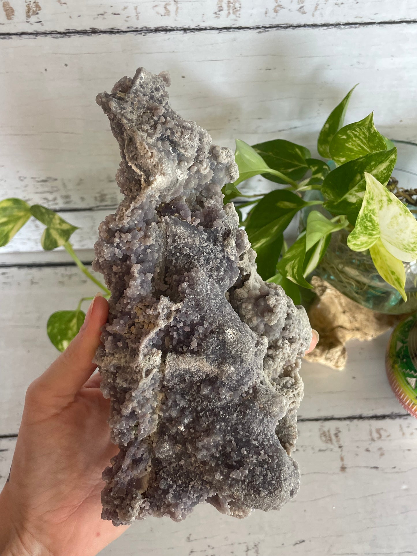 Grape Agate /Botryoidal Purple Chalcedony