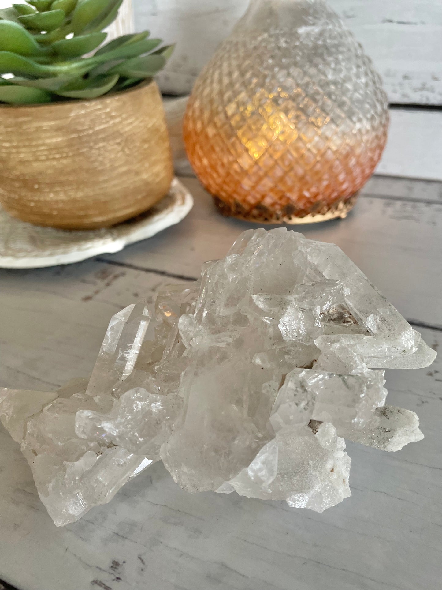 Clear Quartz Cluster