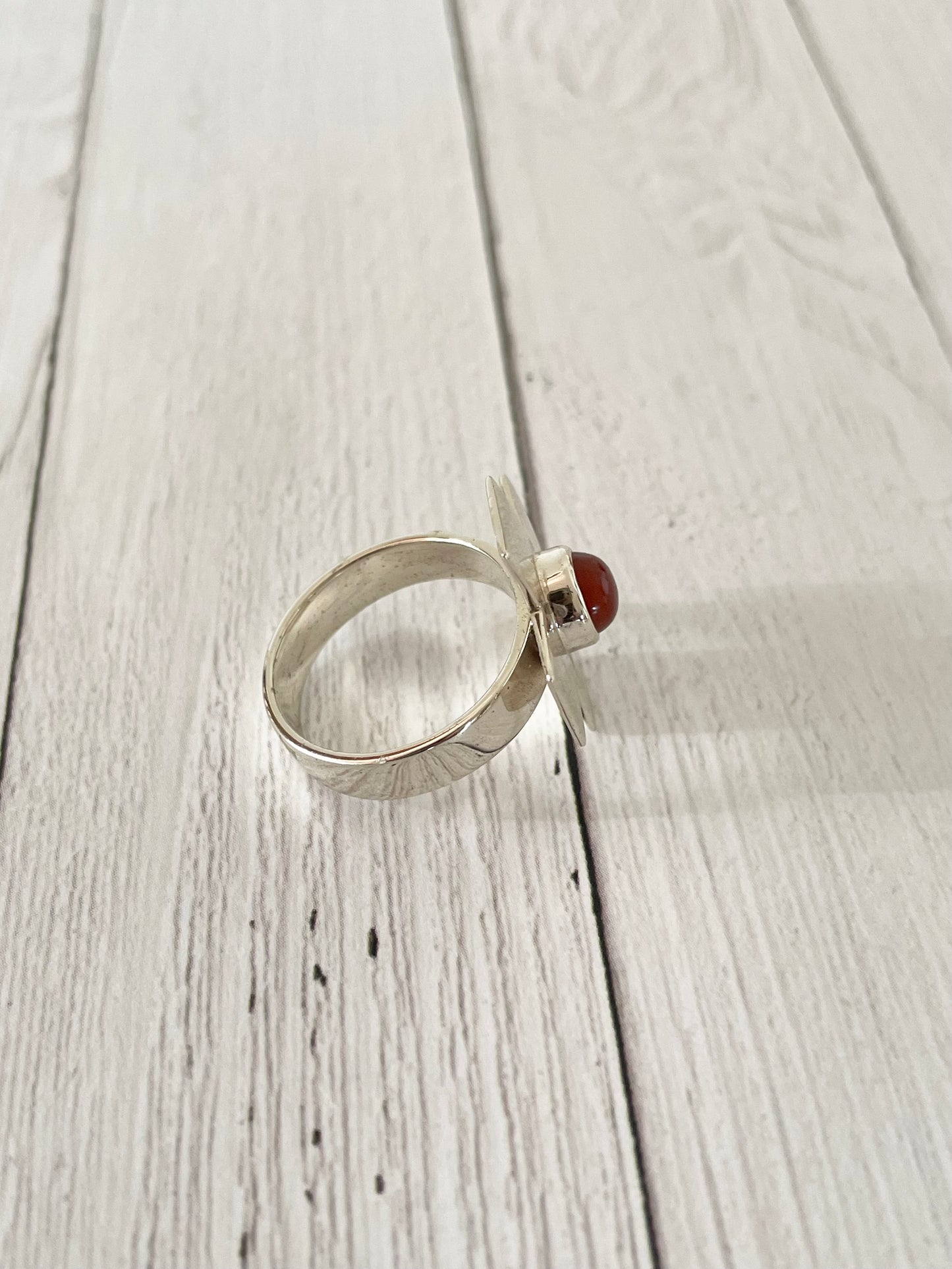 S&M Carnelian Ring ~ Size 7