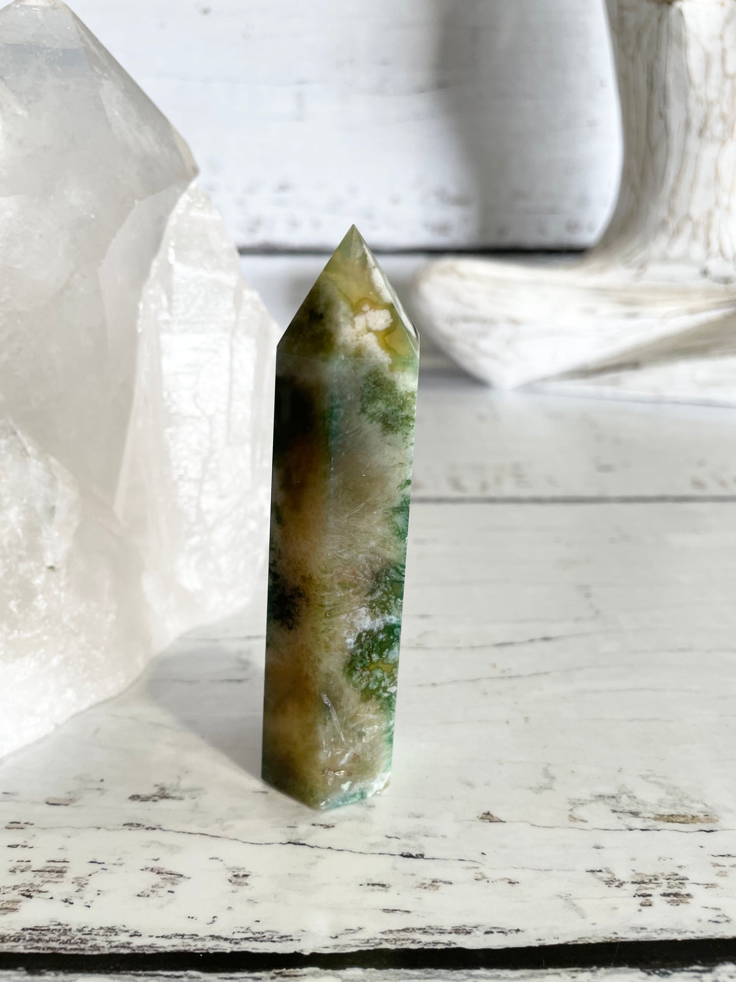 Green Flower Agate Generator