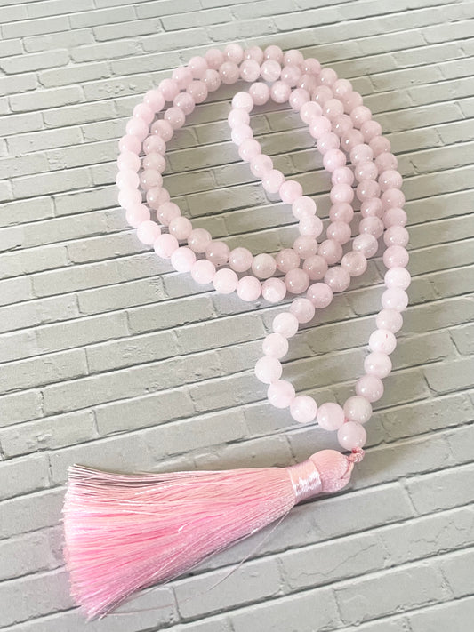Rose Quartz ~ Mala/Prayer Beads