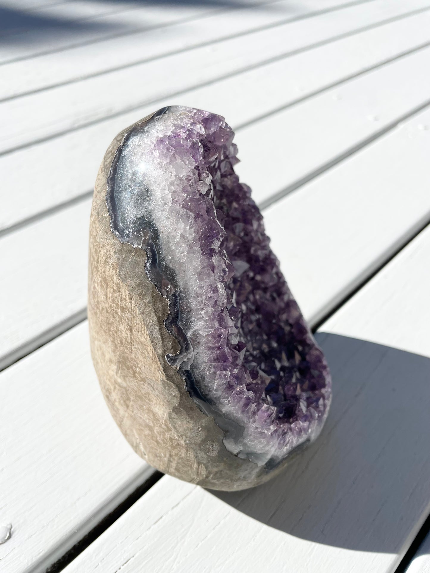 Amethyst Standing Cluster