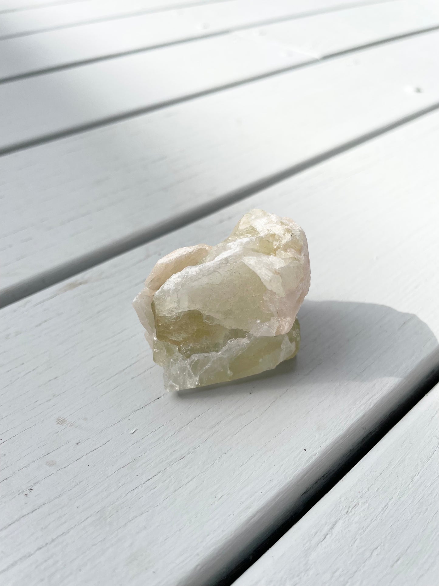 Green Apopyhllite Stilbite Cluster