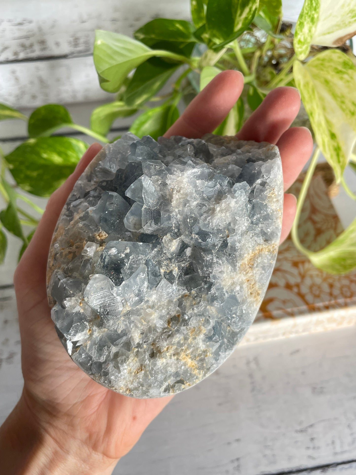 Celestite Cluster ~ 1.1kgs