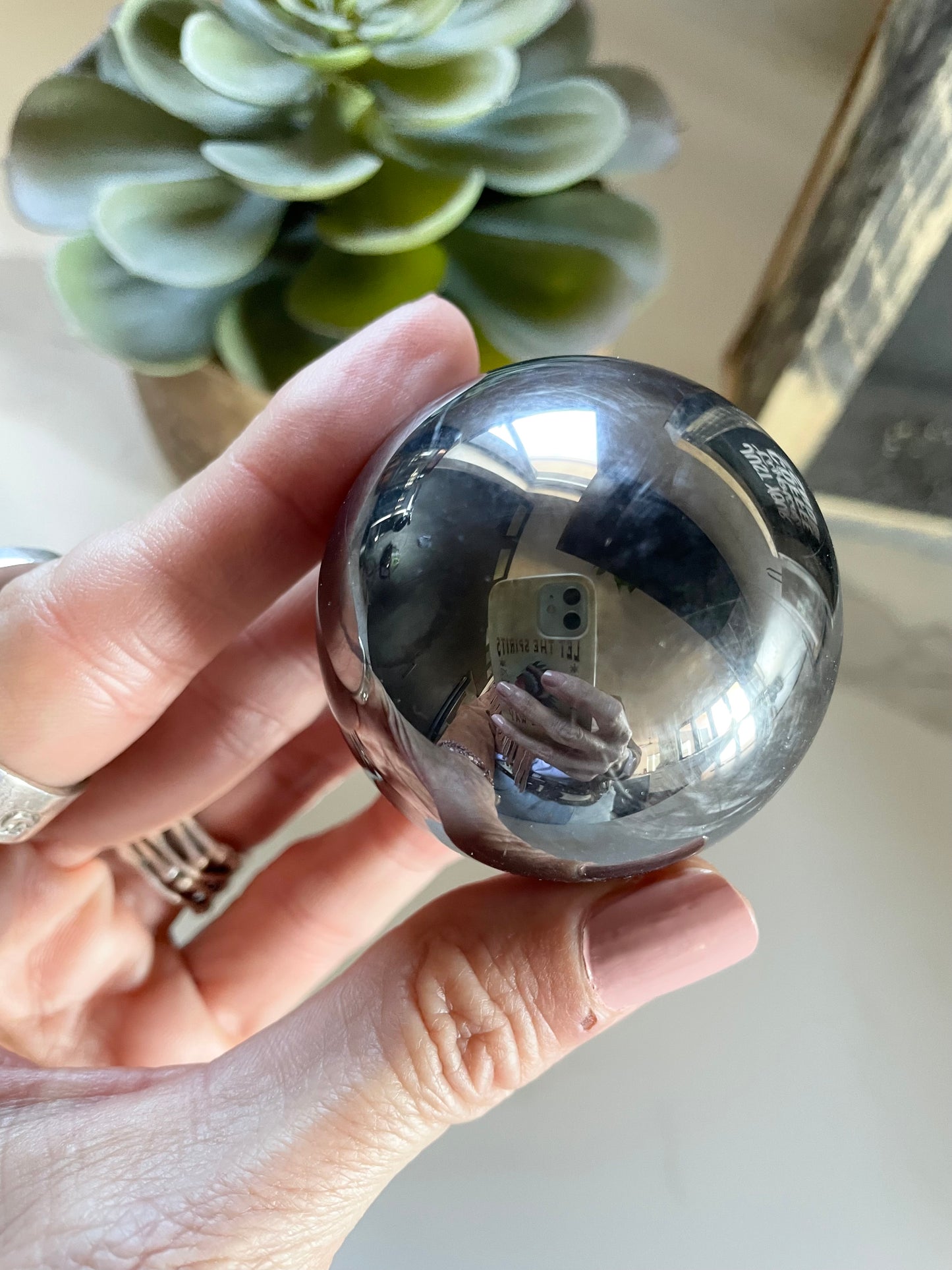Terahertz Sphere Includes Holder