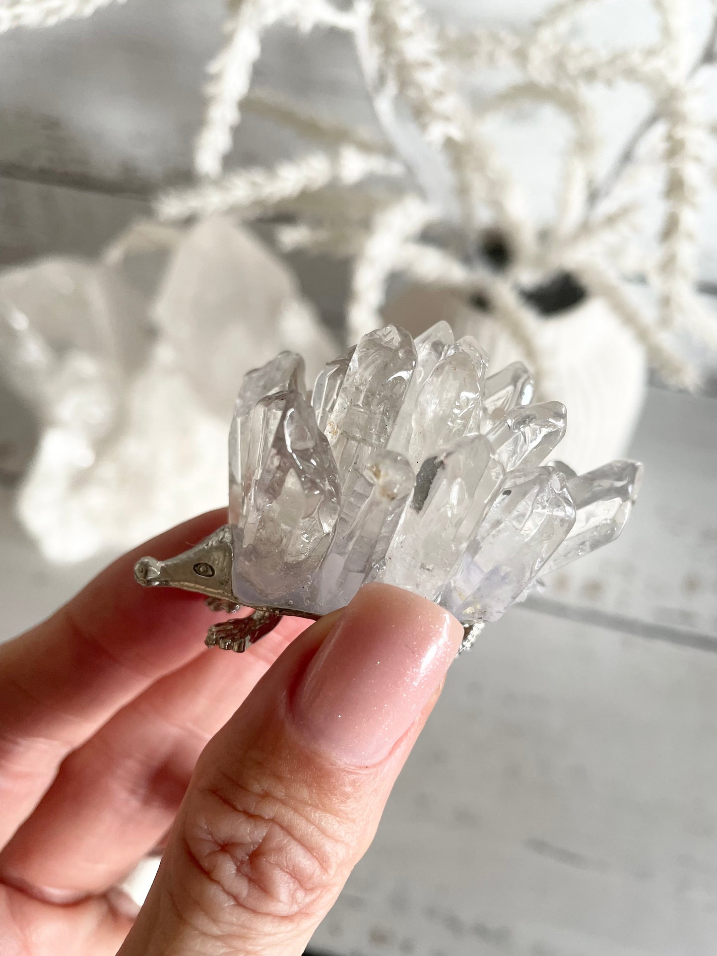 Quartz Cluster Hedgehog