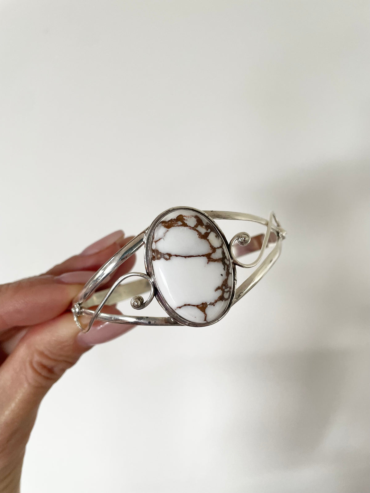 Wild Horse silver cuff