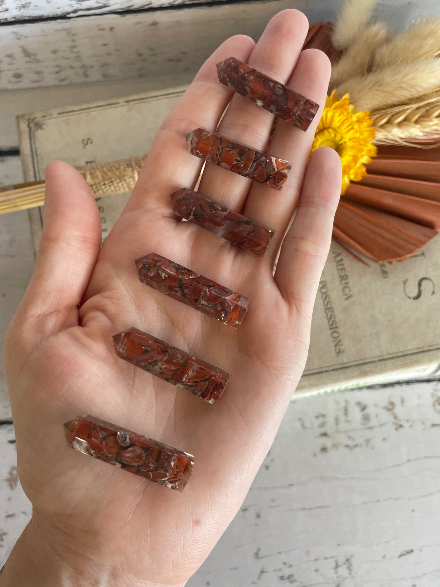 Red Jasper Orgone Power Generator