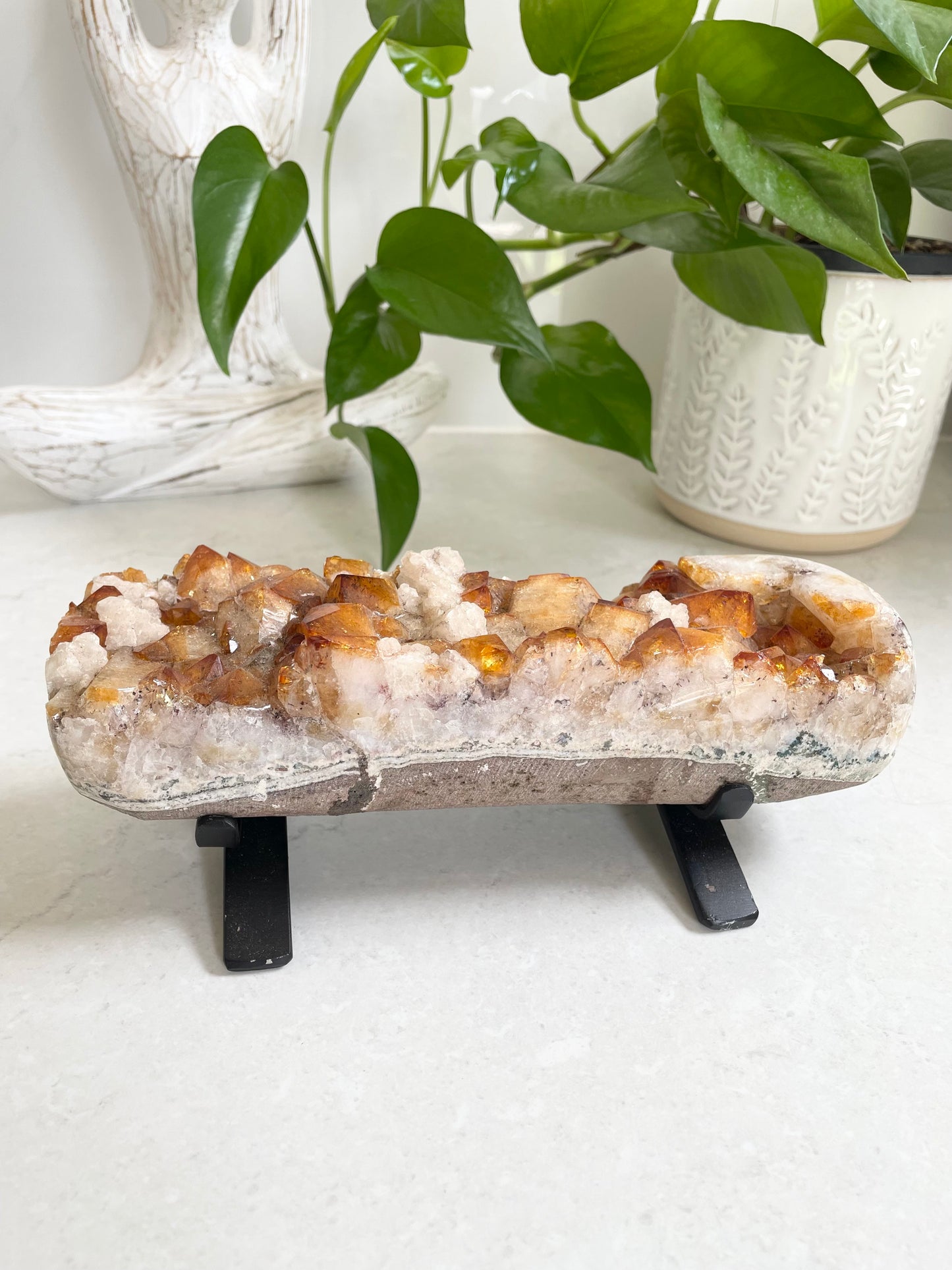 Citrine Cluster Table Topper ~ 1.6kgs