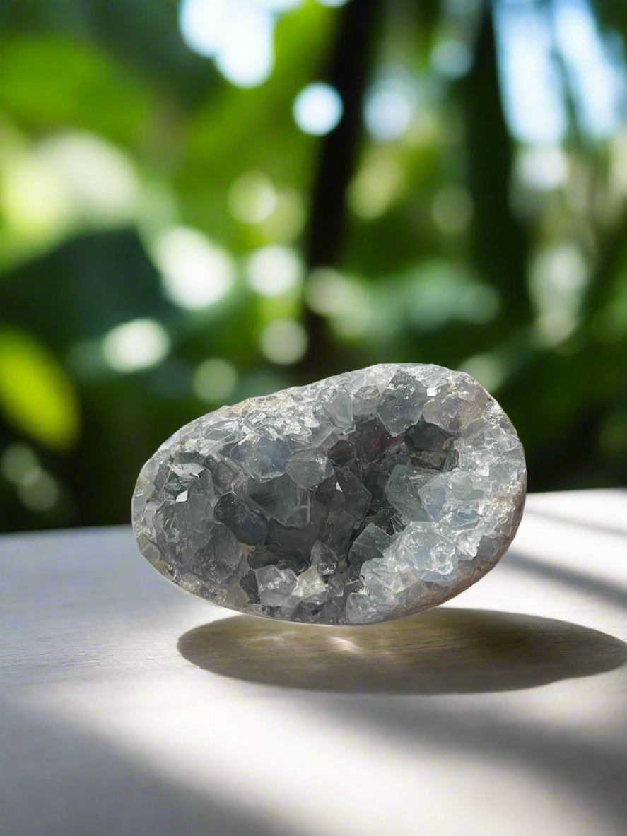 Celestite Geode Egg