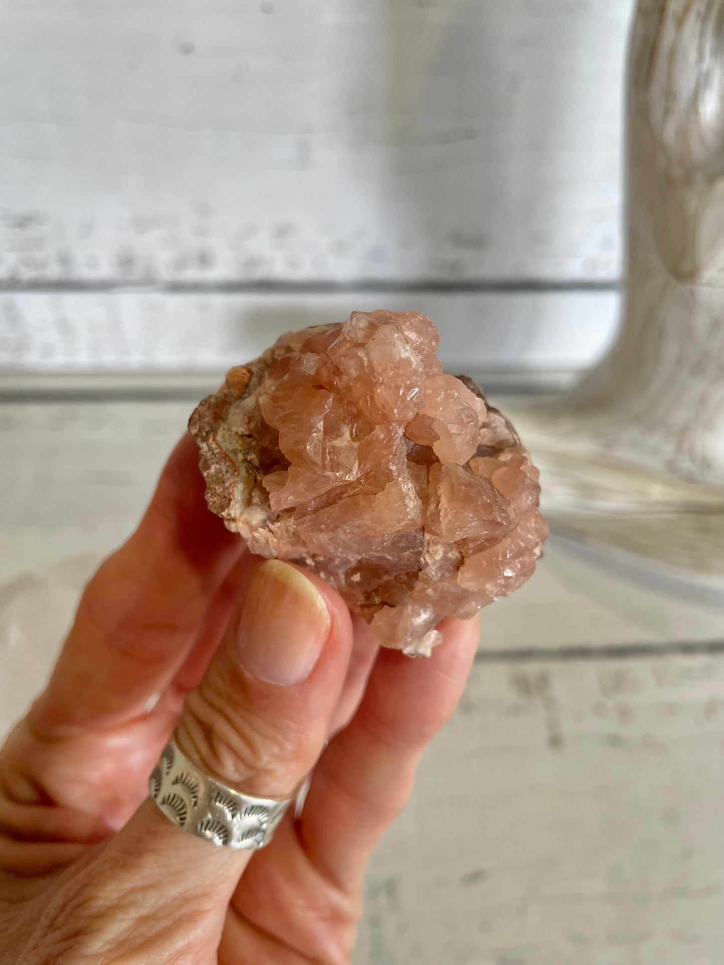 Pink Amethyst Cluster
