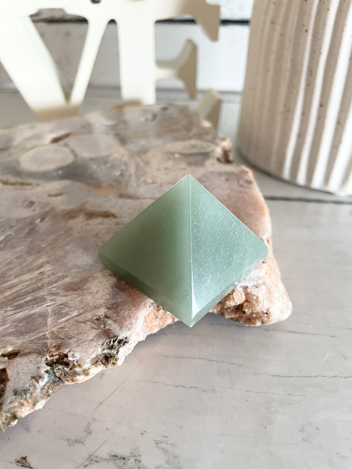 Green Aventurine Pyramid