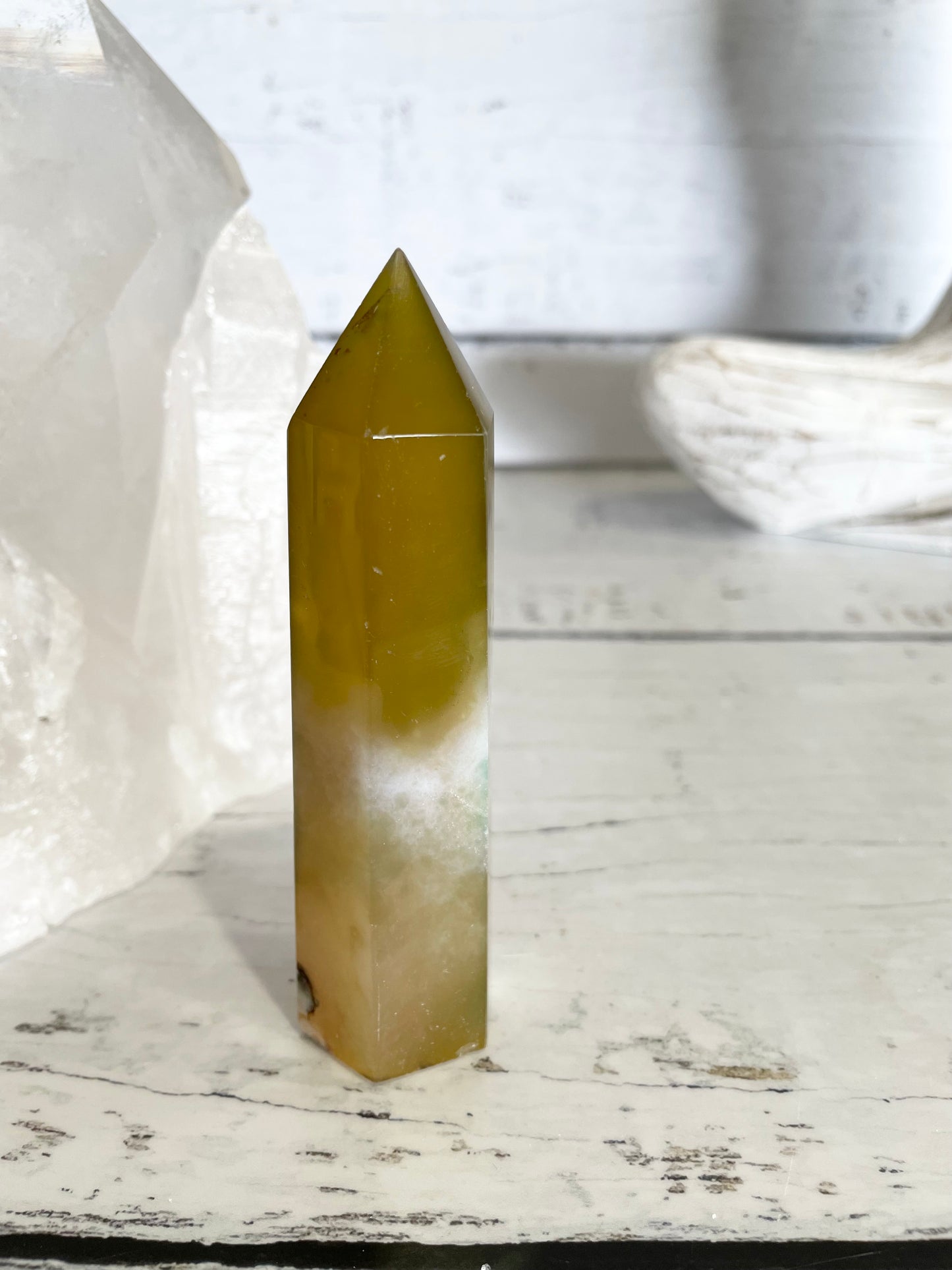 Green Flower Agate Generator