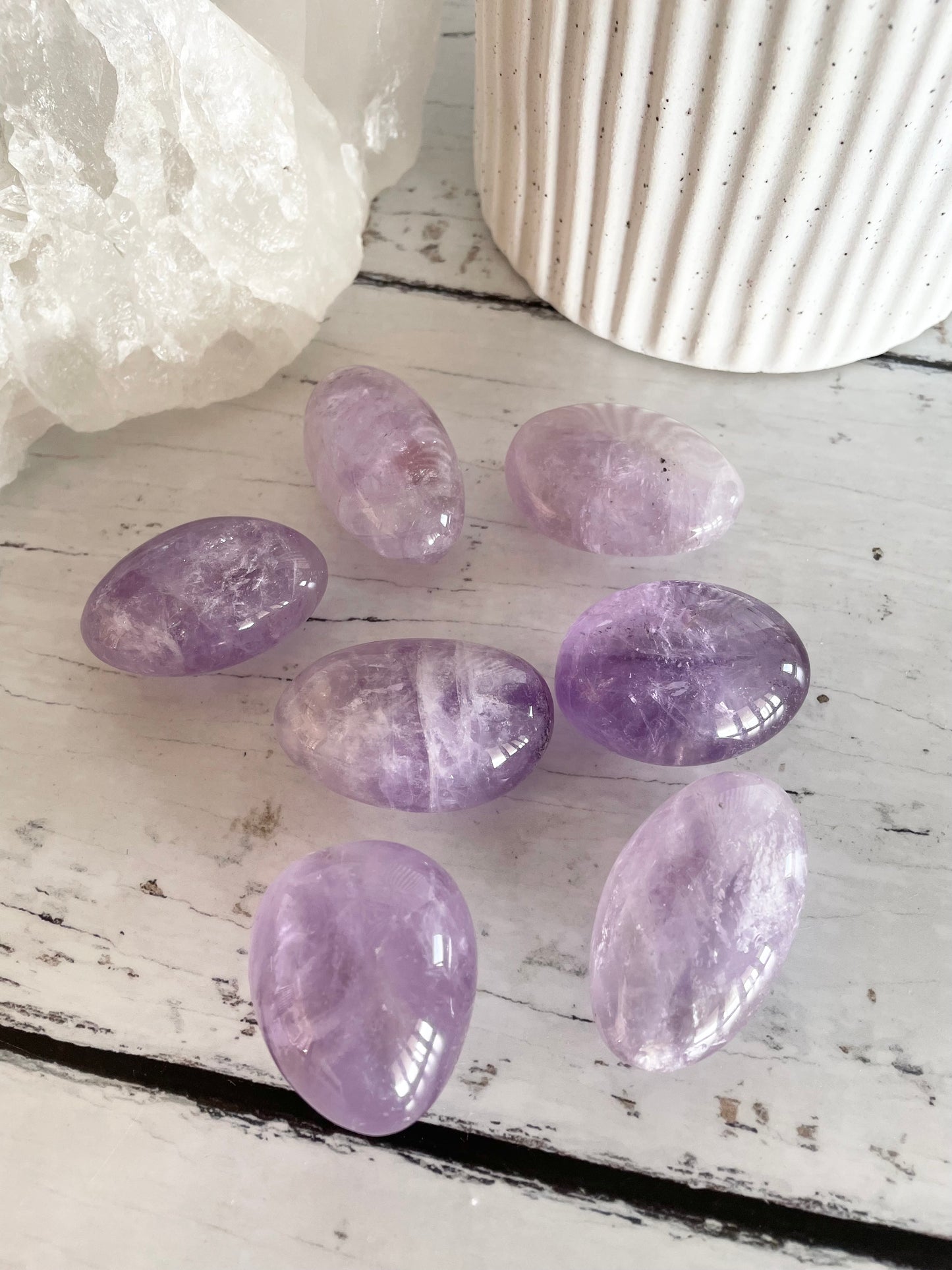 Lavender Amethyst Polished Freeform