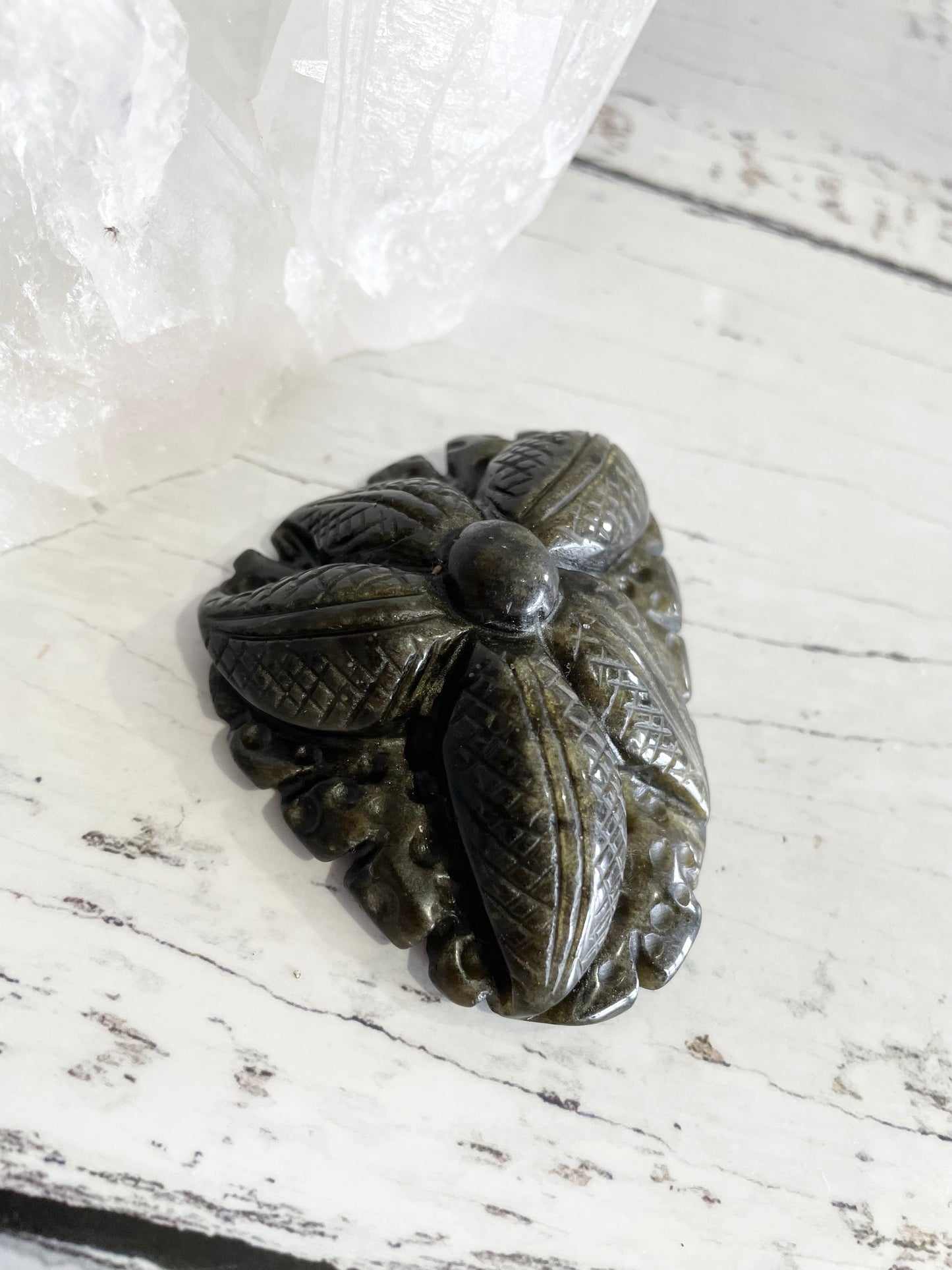 Golden Obsidian Sea Star