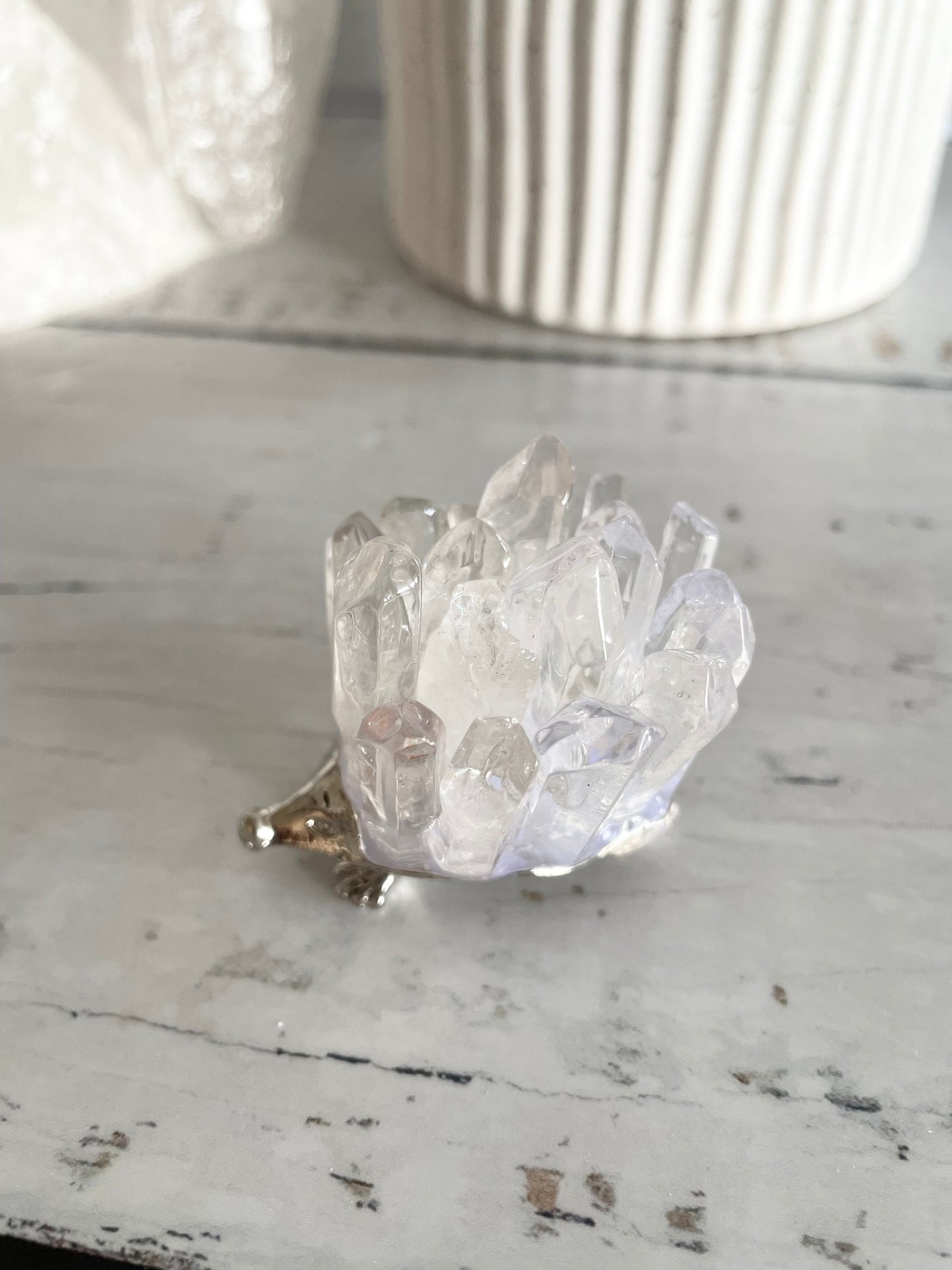 Quartz Cluster Hedgehog