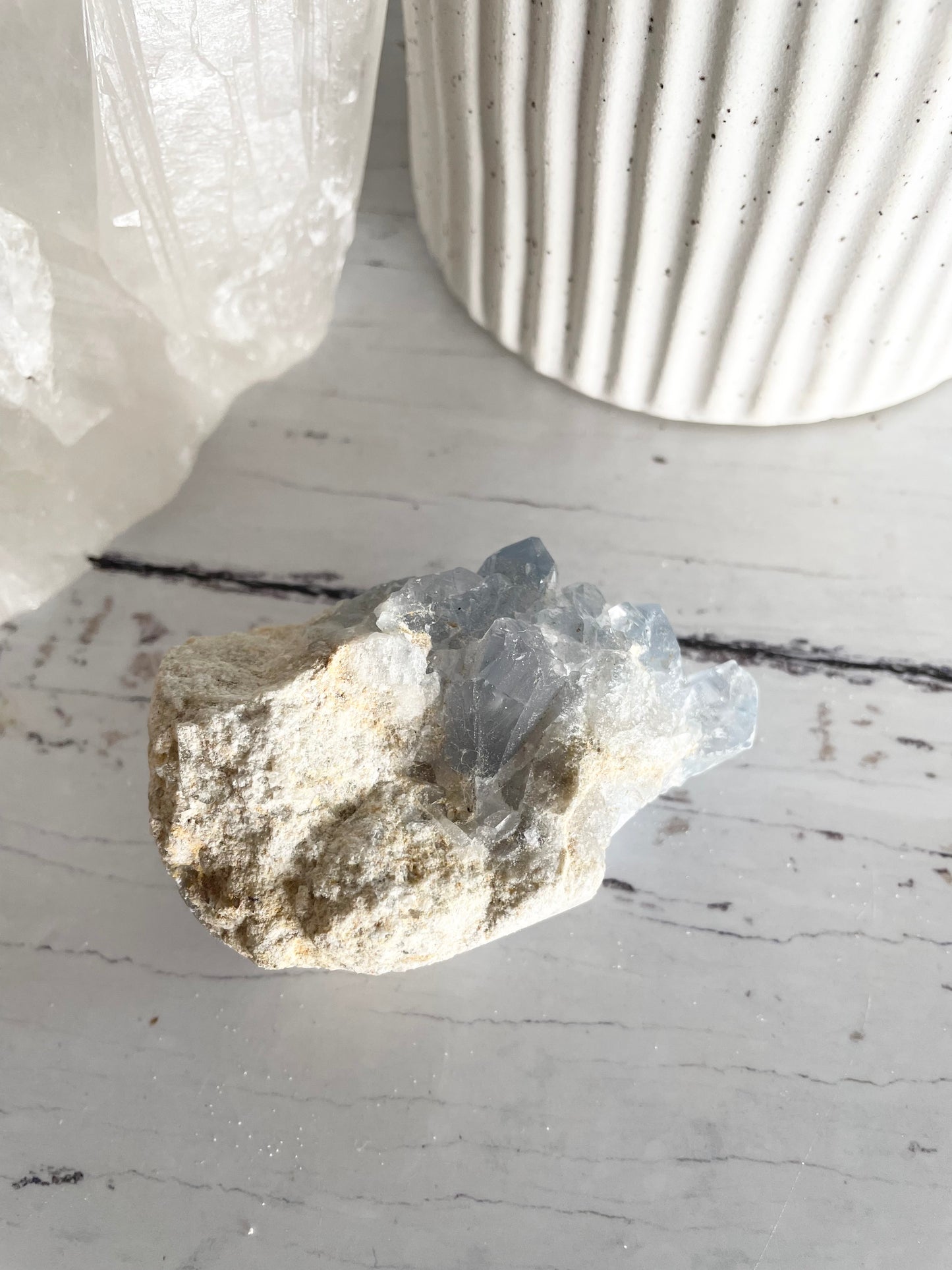 Celestite Cluster