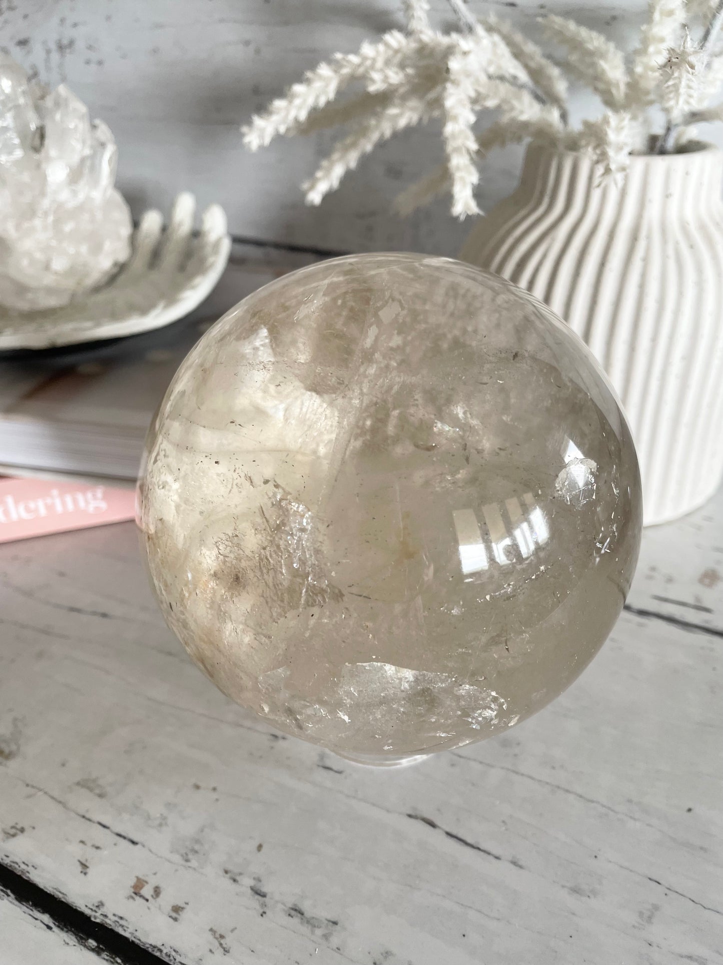 Smoky Quartz Sphere ~ 2.1kgs