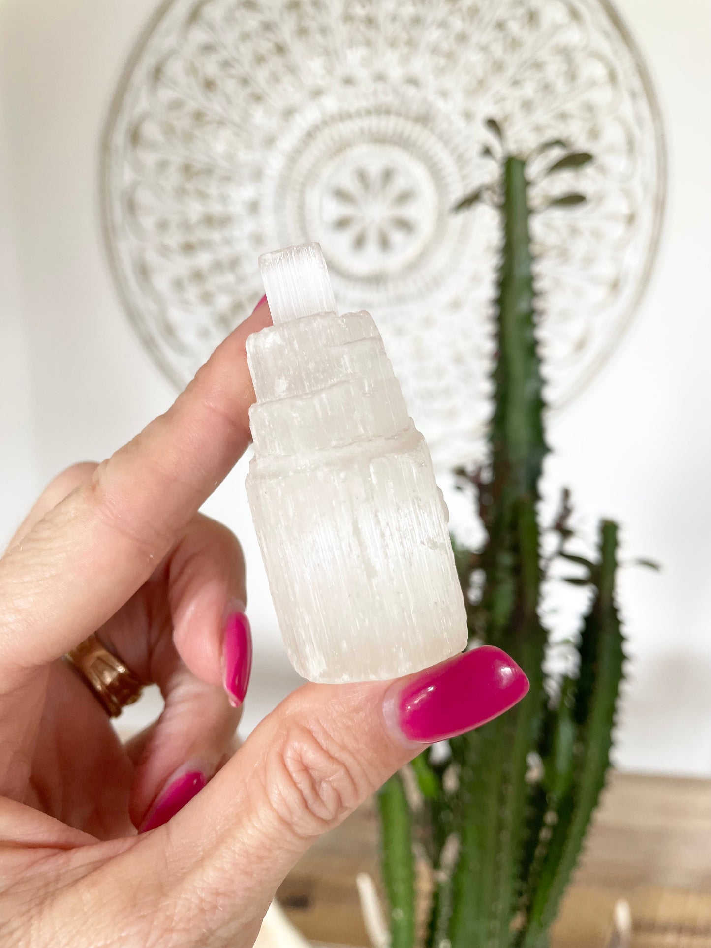 Selenite Tower ~ Extra Small