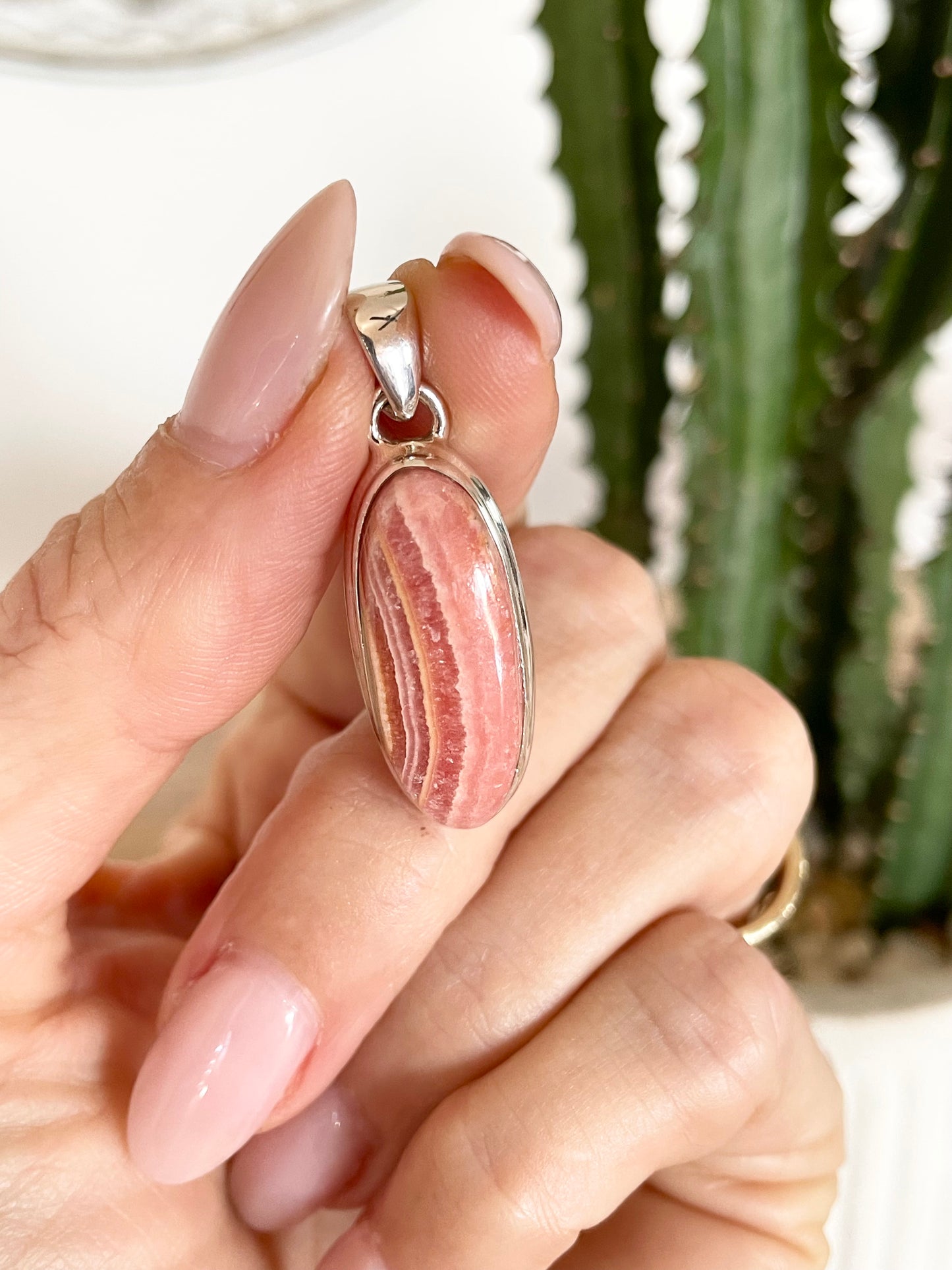 Rhodochrosite Pendant
