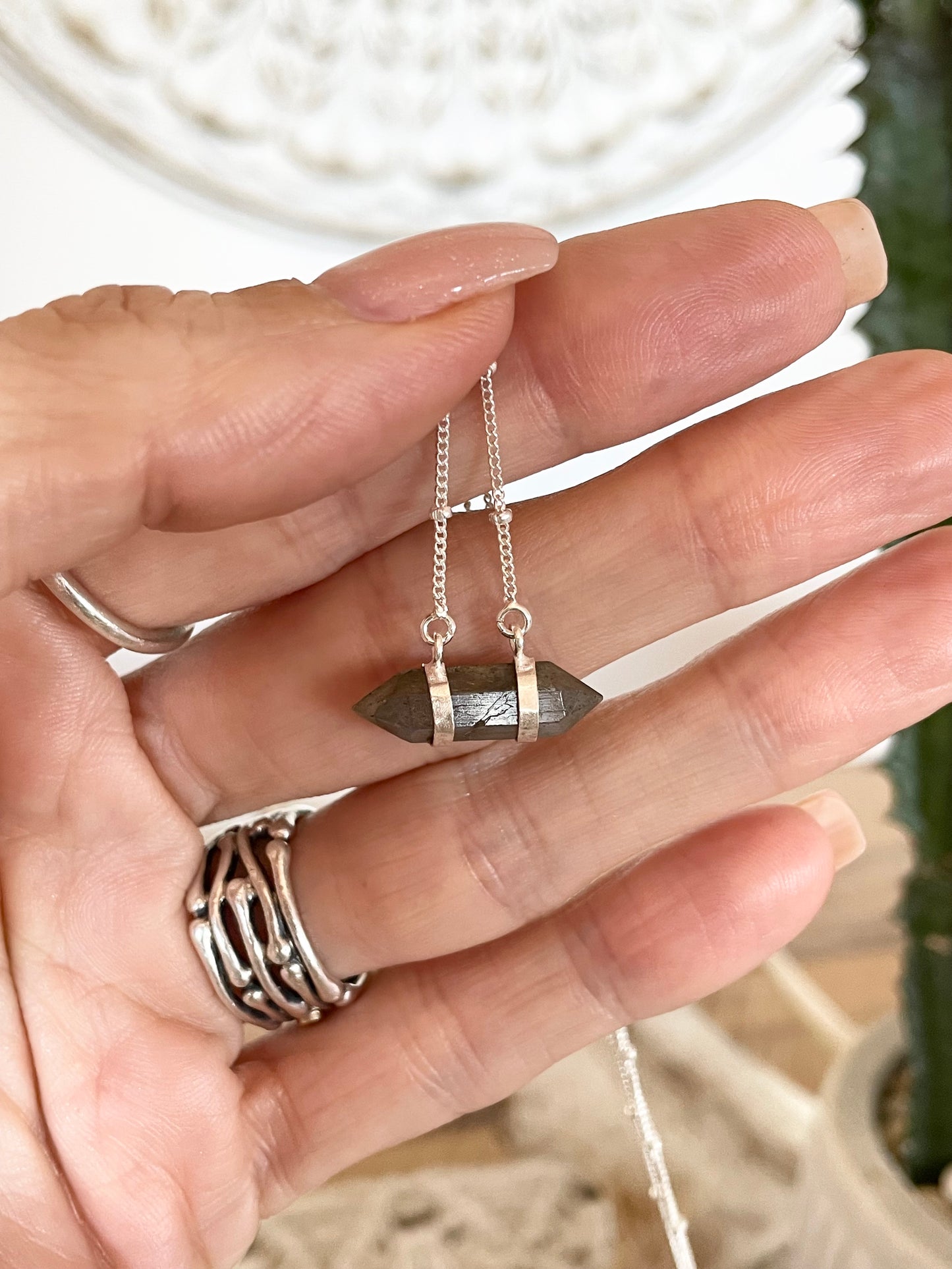 Labradorite balance Necklace