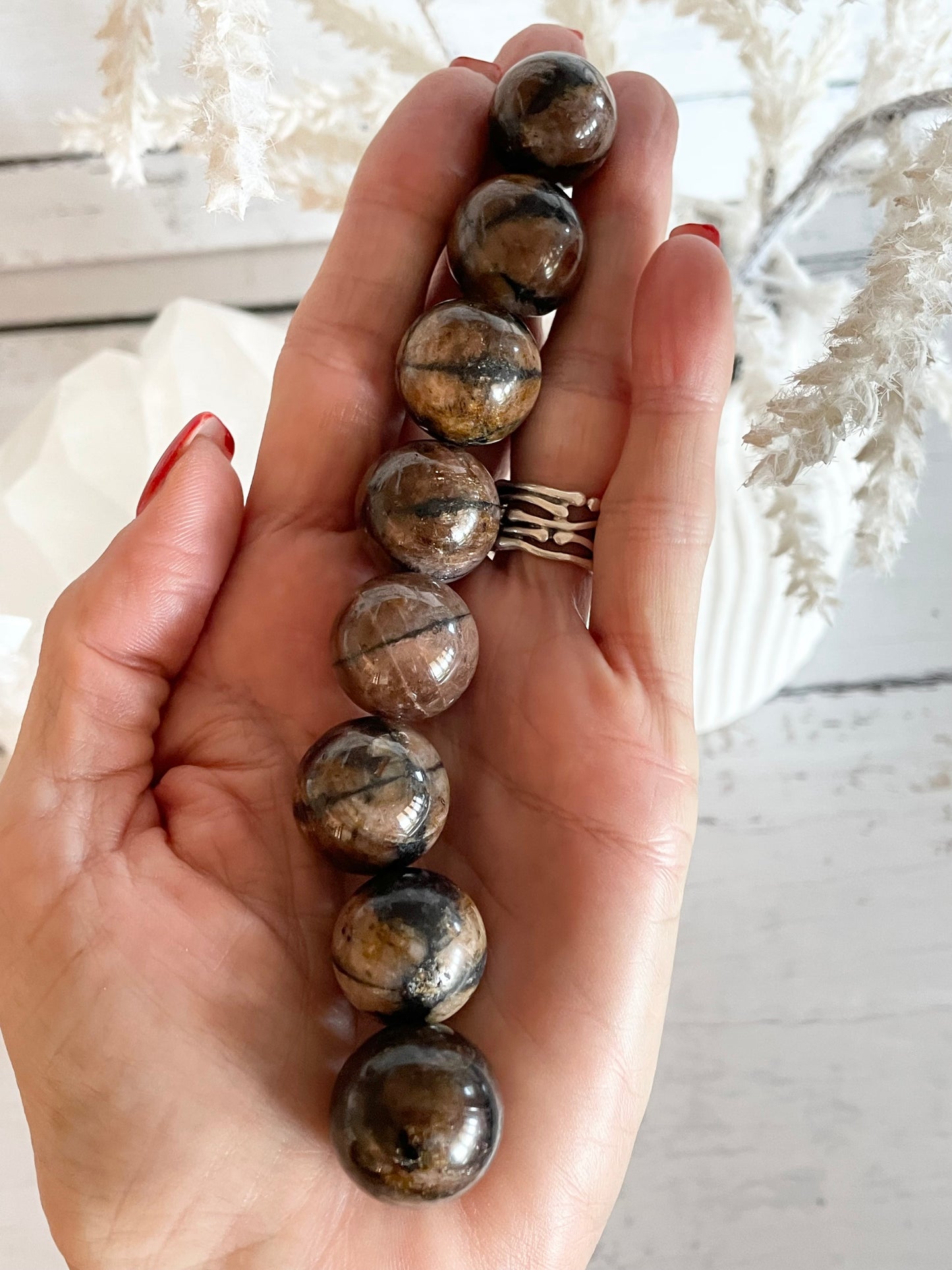 Chiastolite Sphere