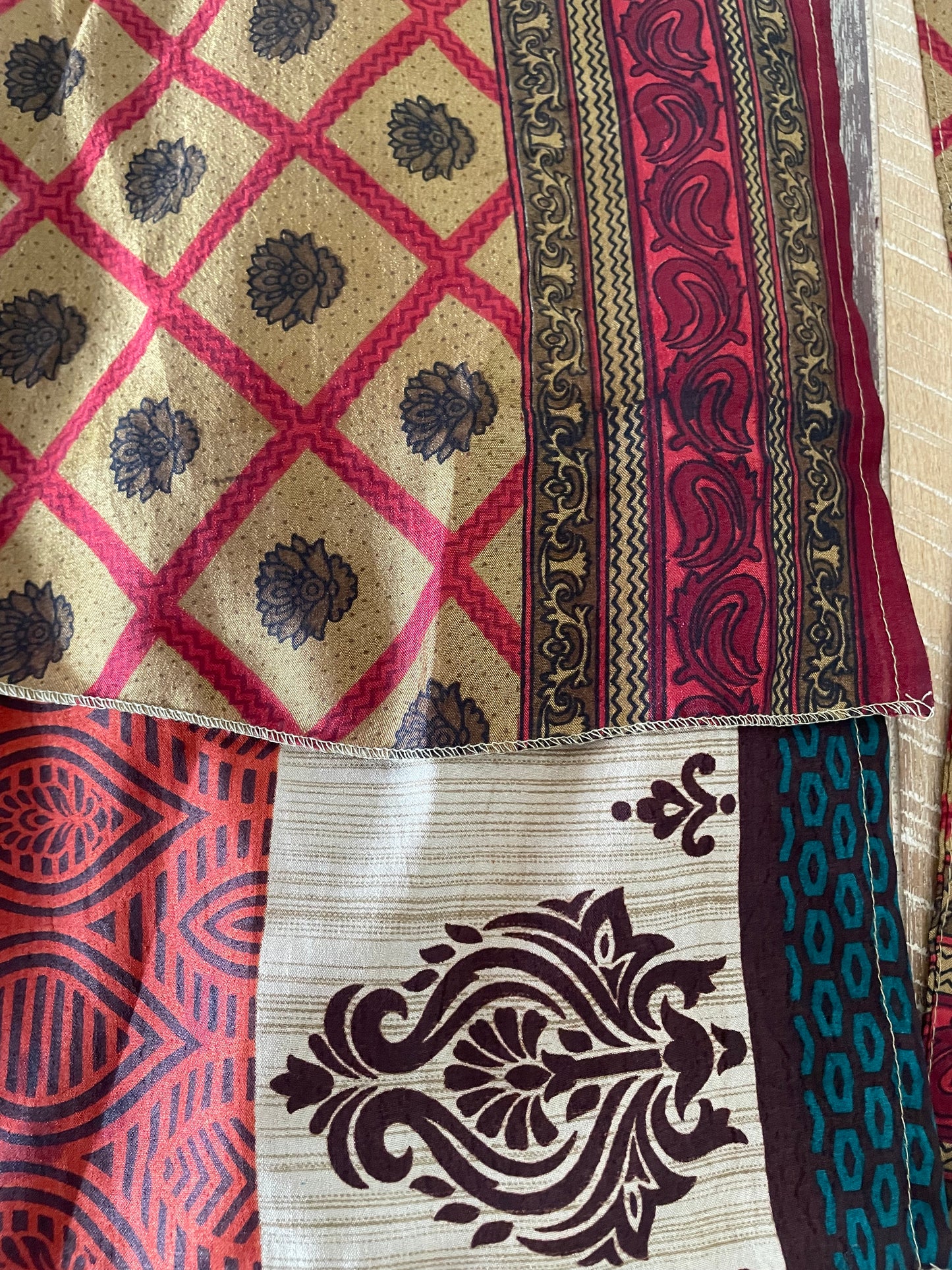 Upcycled Sari Skirt 11