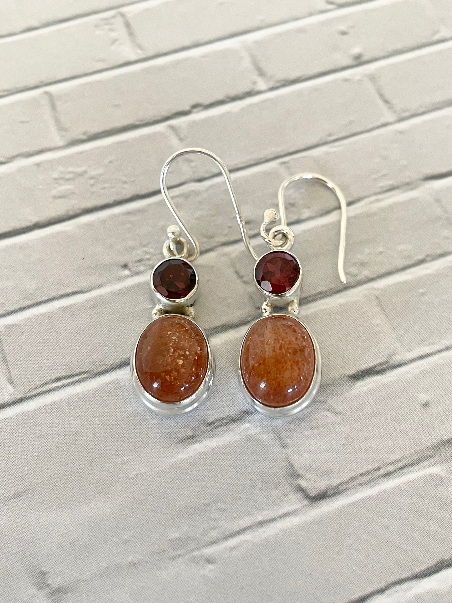 Sunstone Dangles
