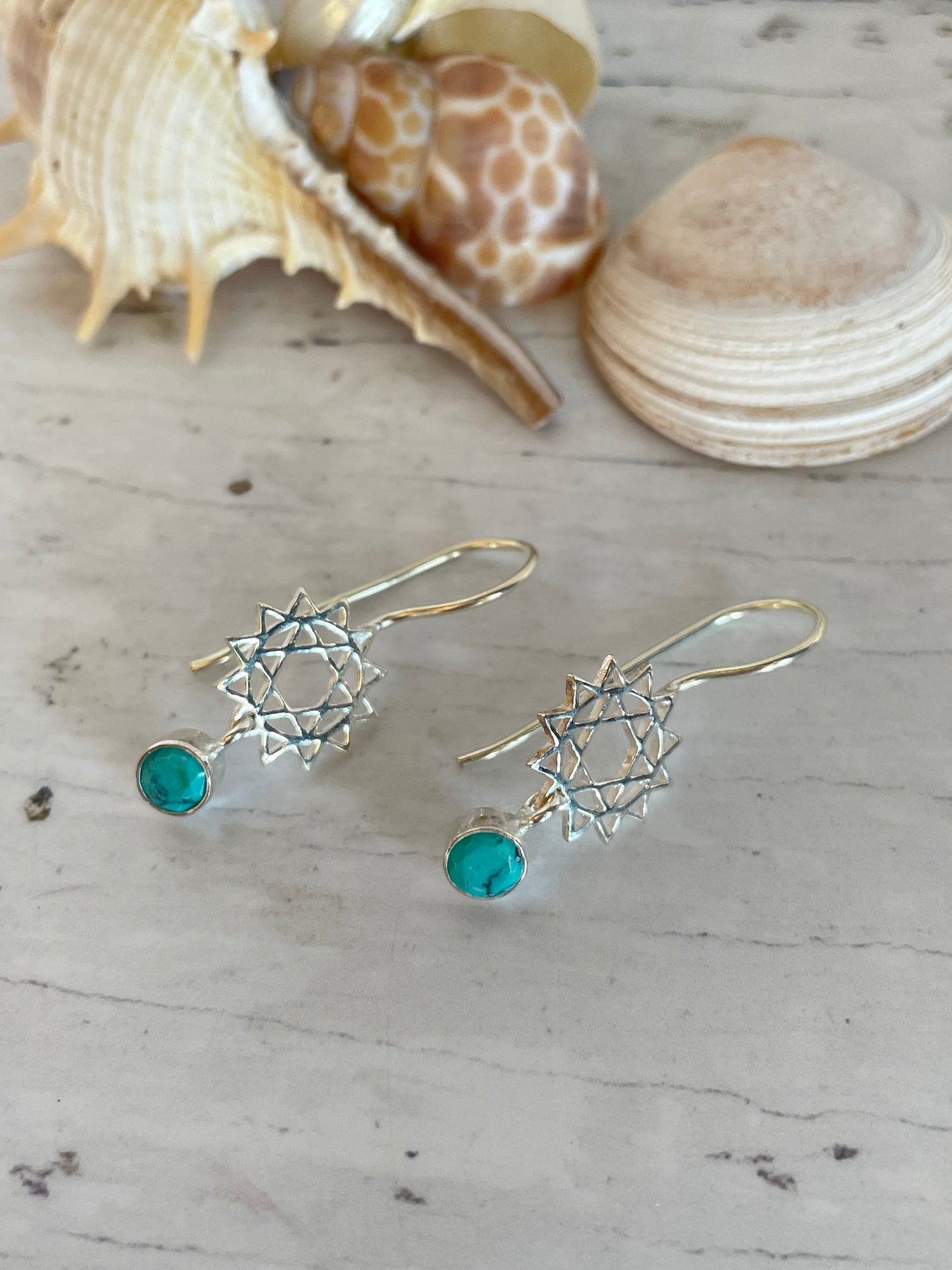 Kingman Turquoise Dangles