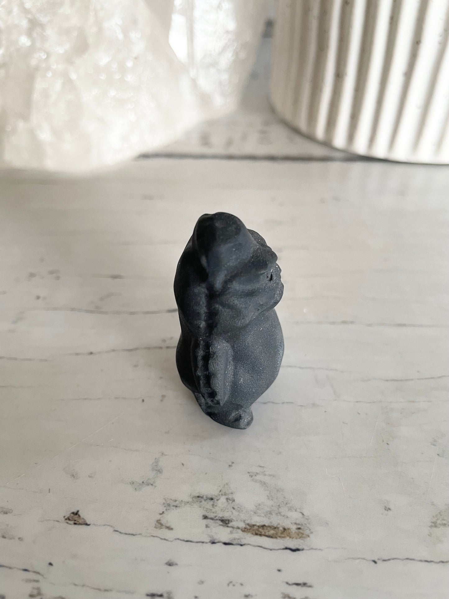 Black Obsidian Halloween Figure