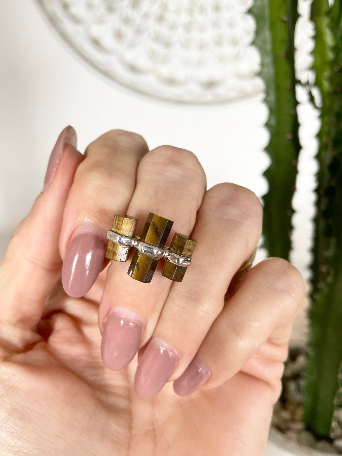 Tigers Eye Ring ~ Size 7