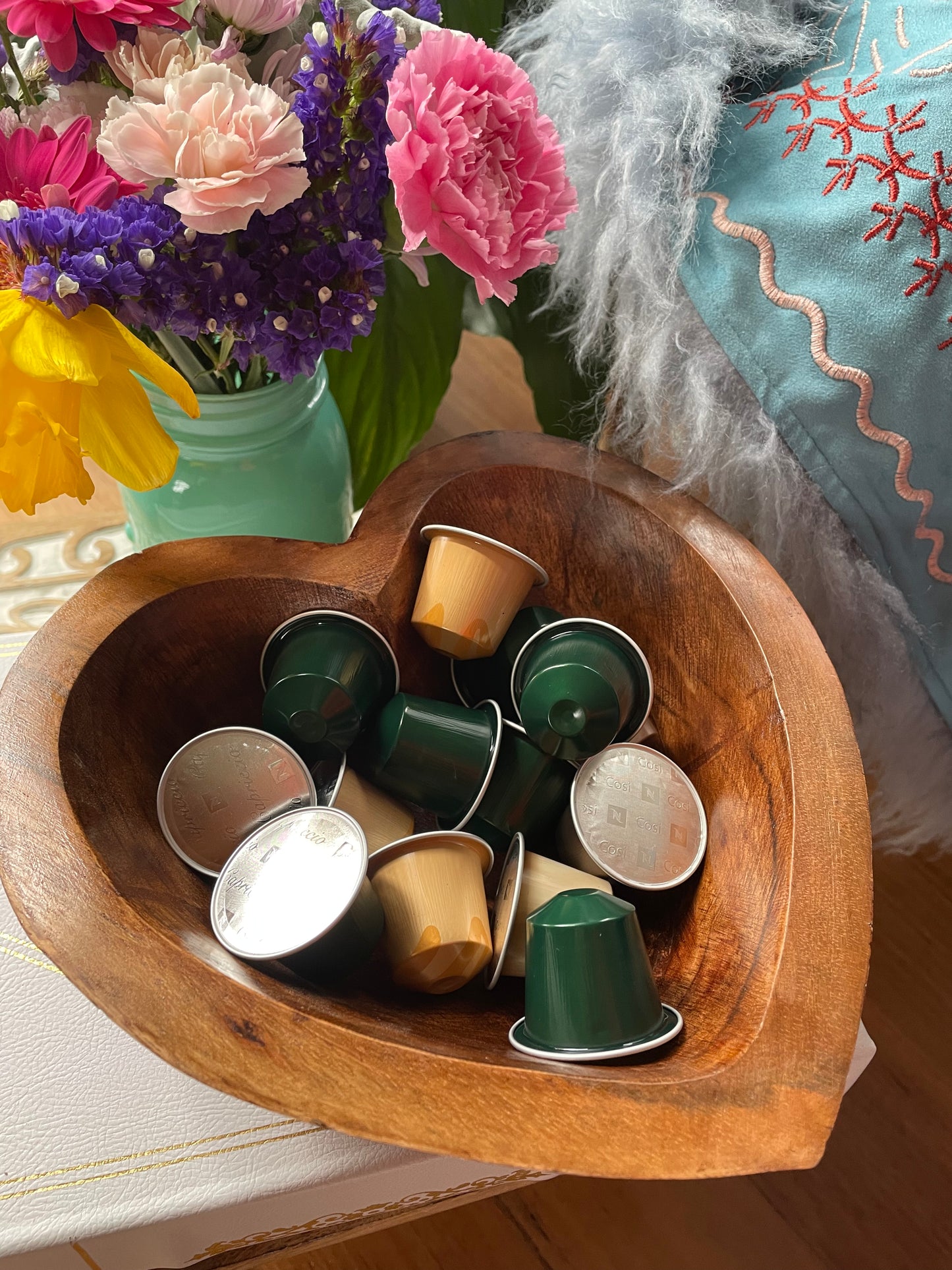 Heart Wooden Bowl