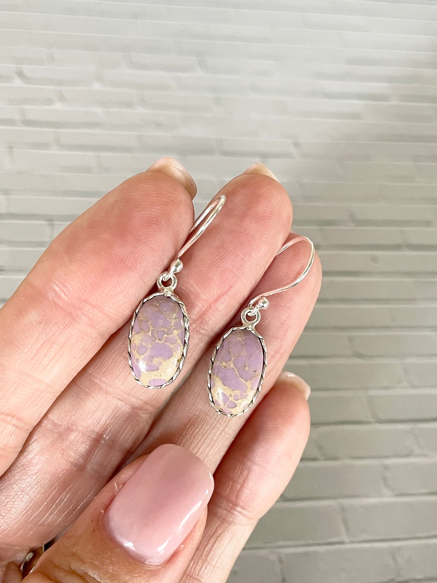Hope Stone /Phosphosiderite Dangles