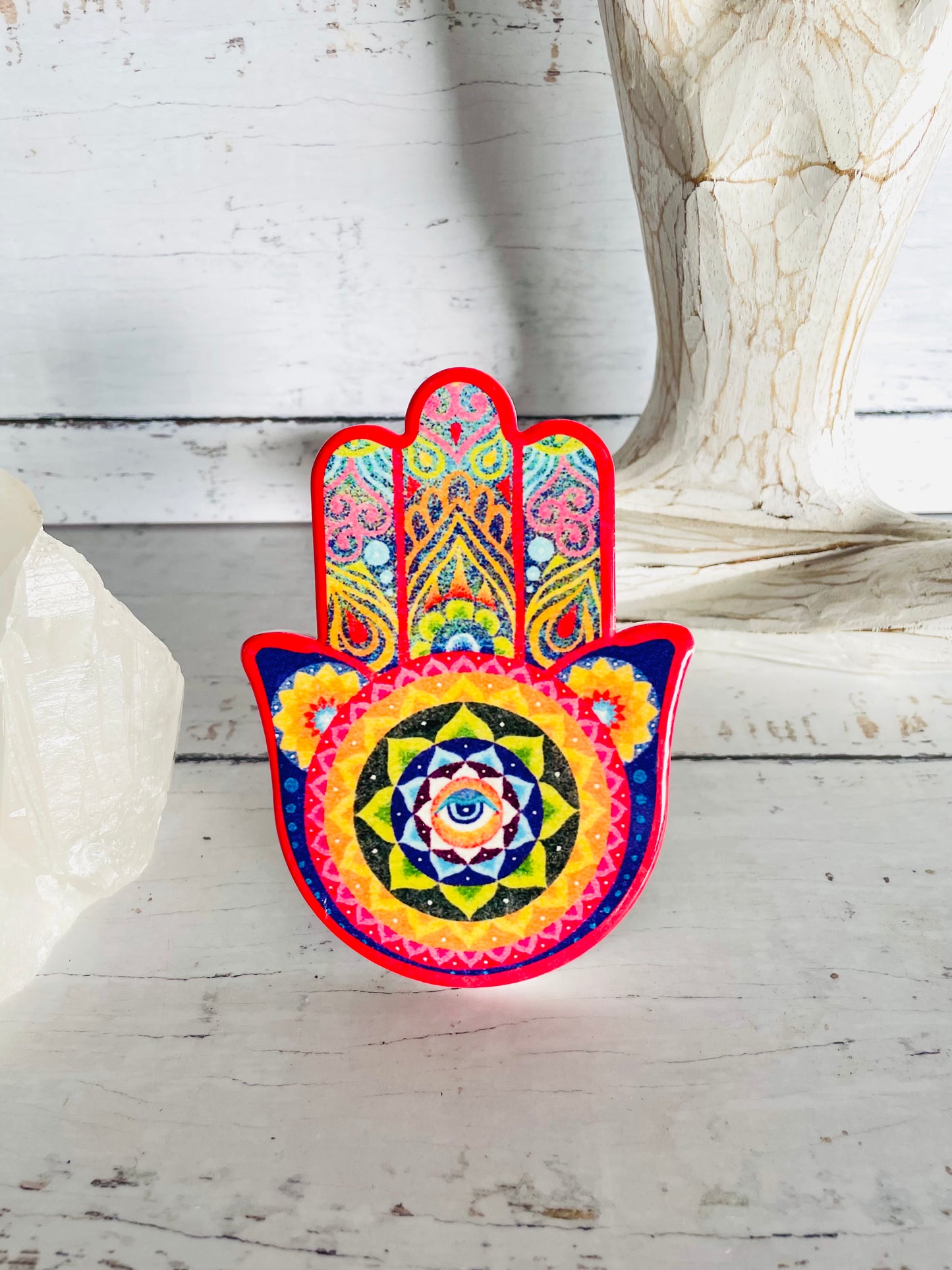 Hamsa & Evil Eye Plaque