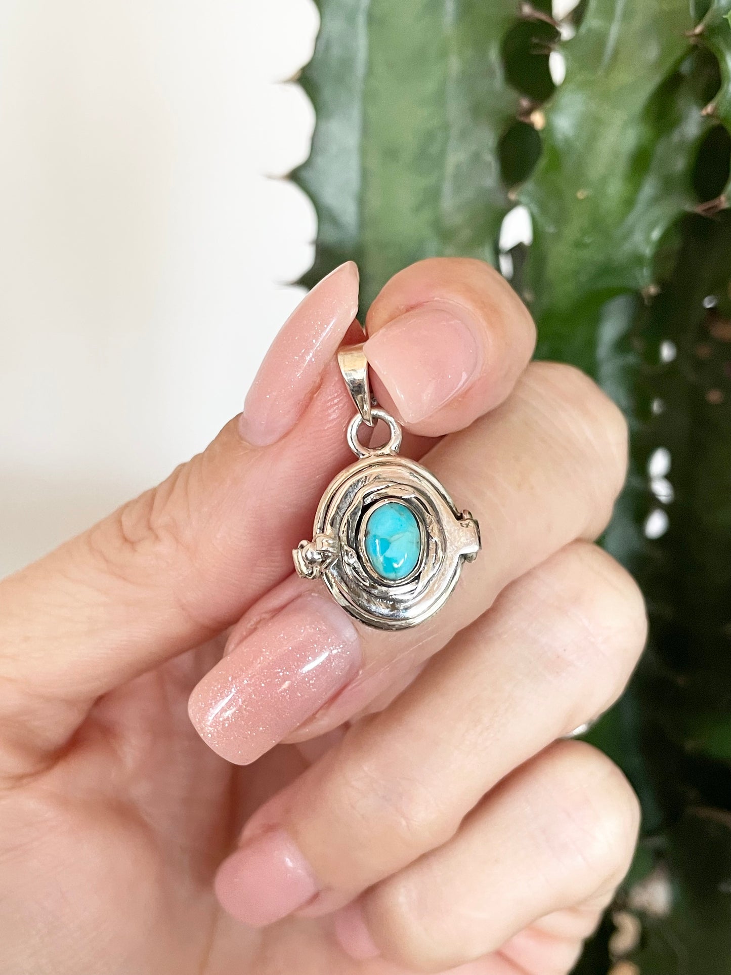 Turquoise Poison Pendant