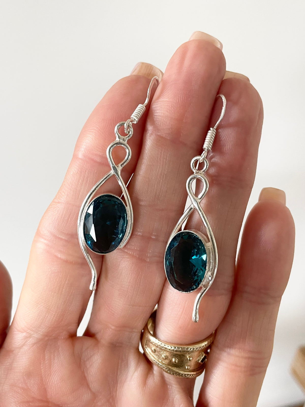London Topaz Dangles