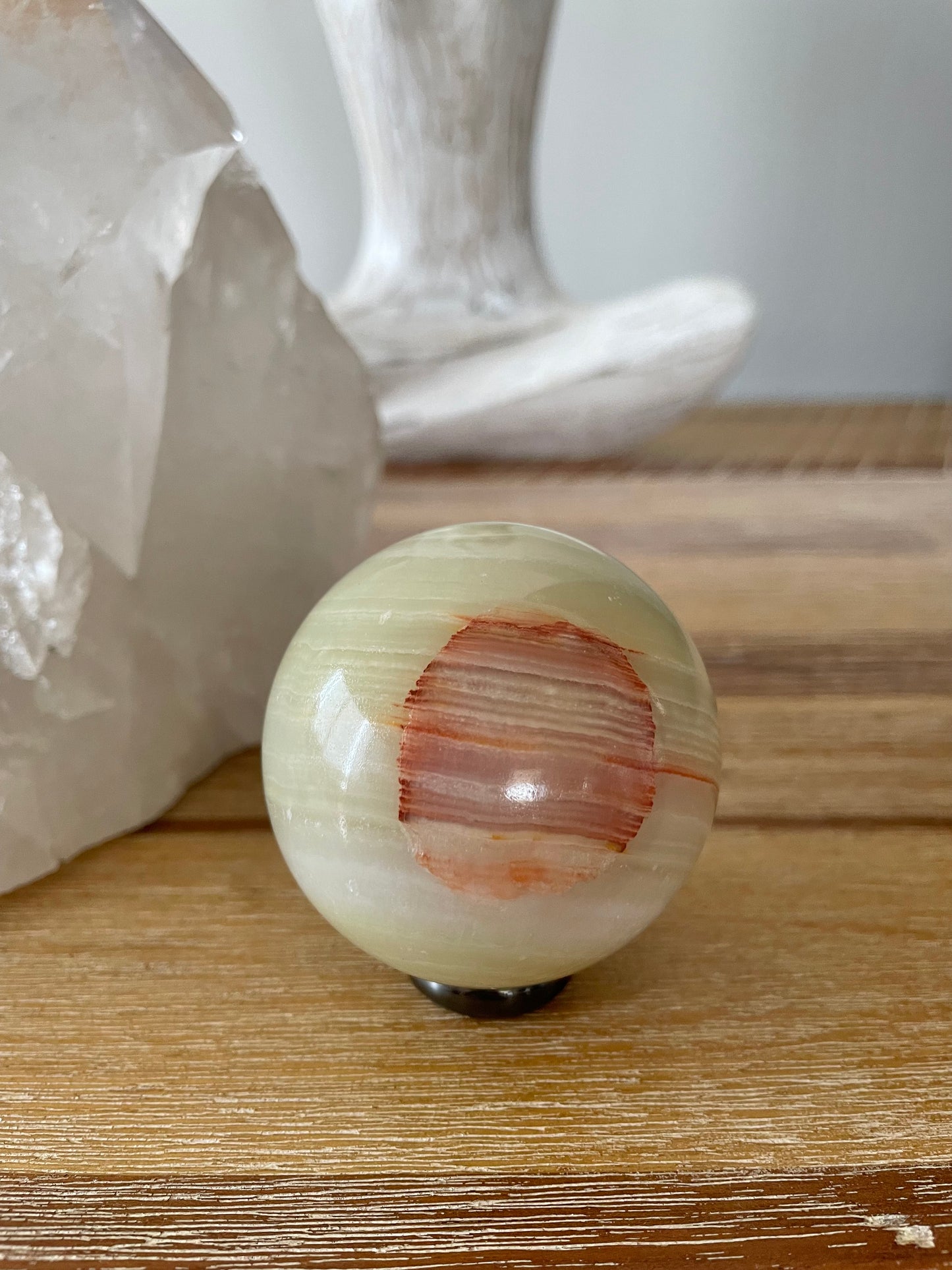 Afghanistan Jade Sphere Includes Holder