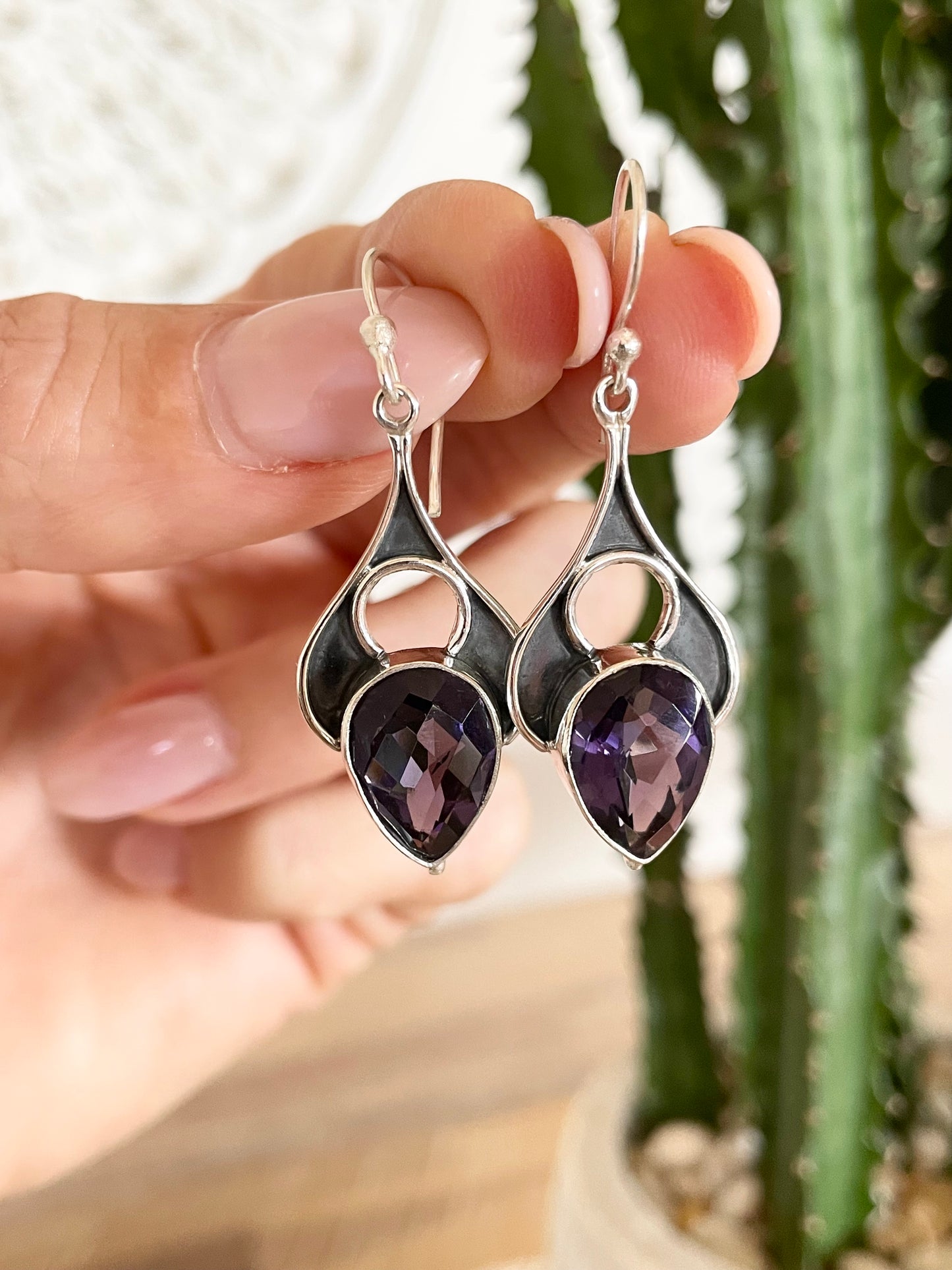 Amethyst Dangles