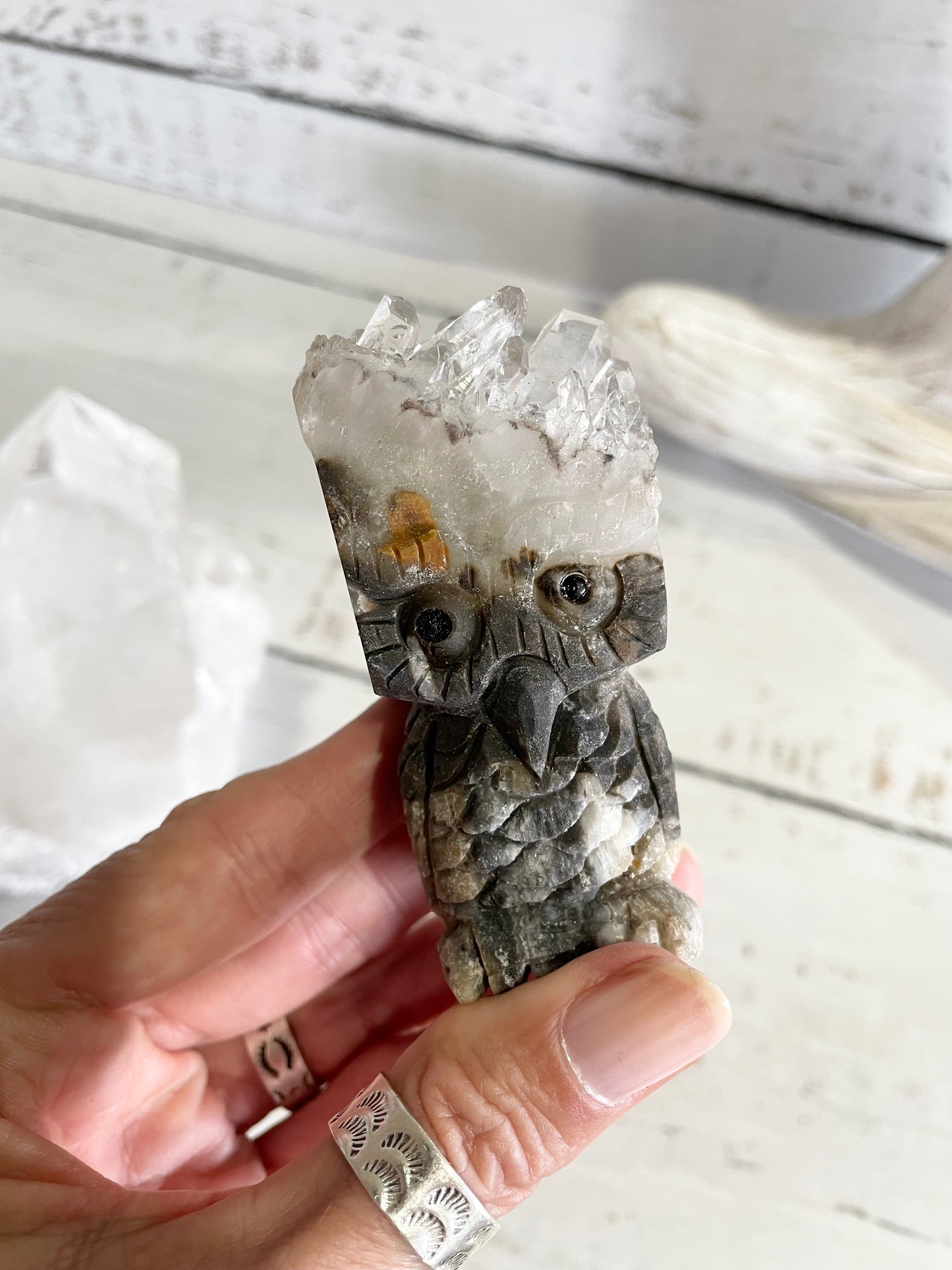 Quartz Owl ~ 18
