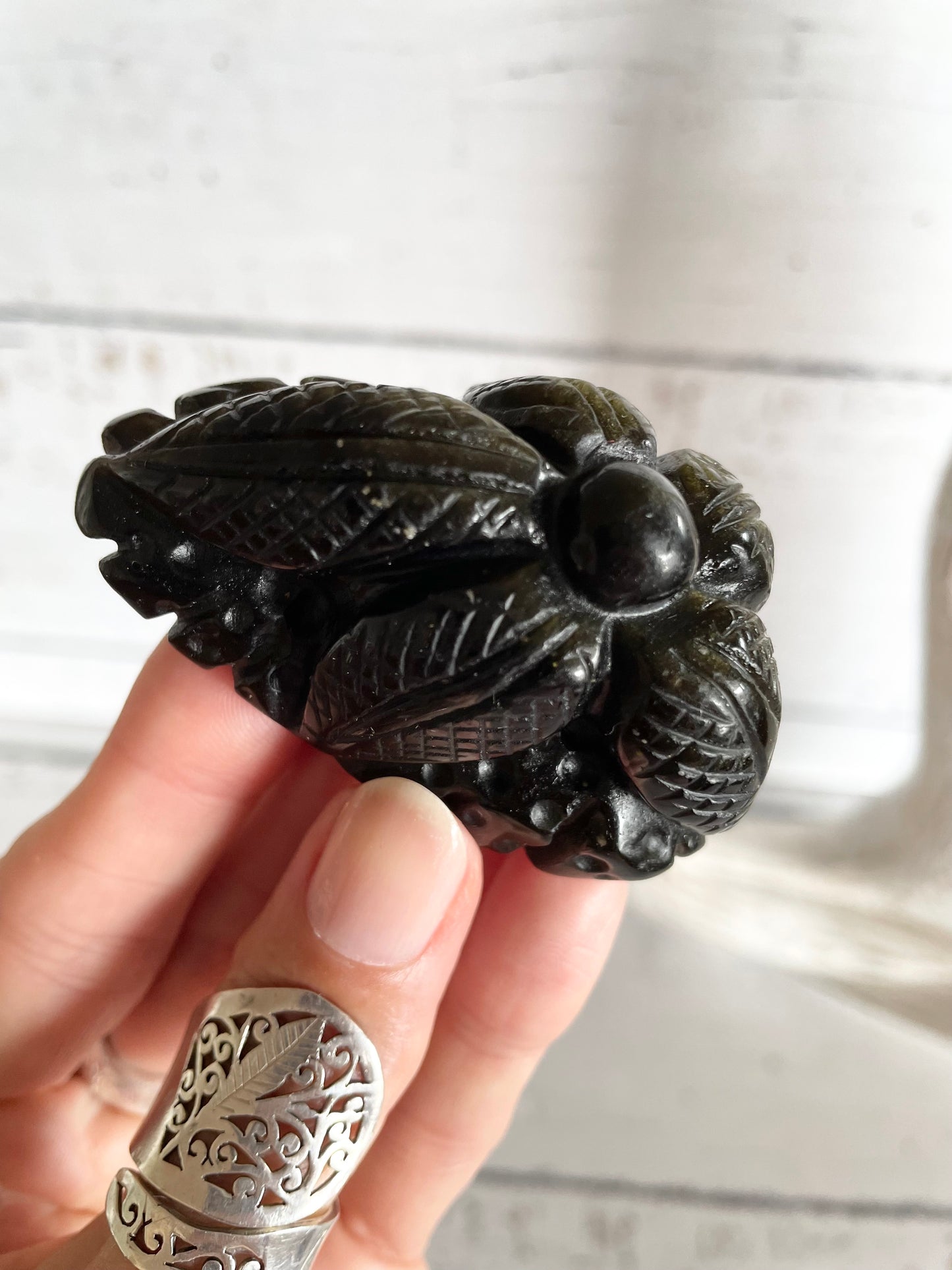 Golden Obsidian Sea Star