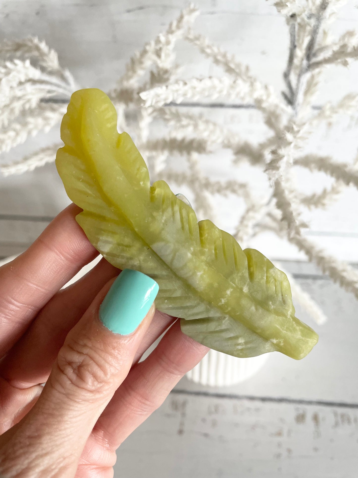New Jade feather