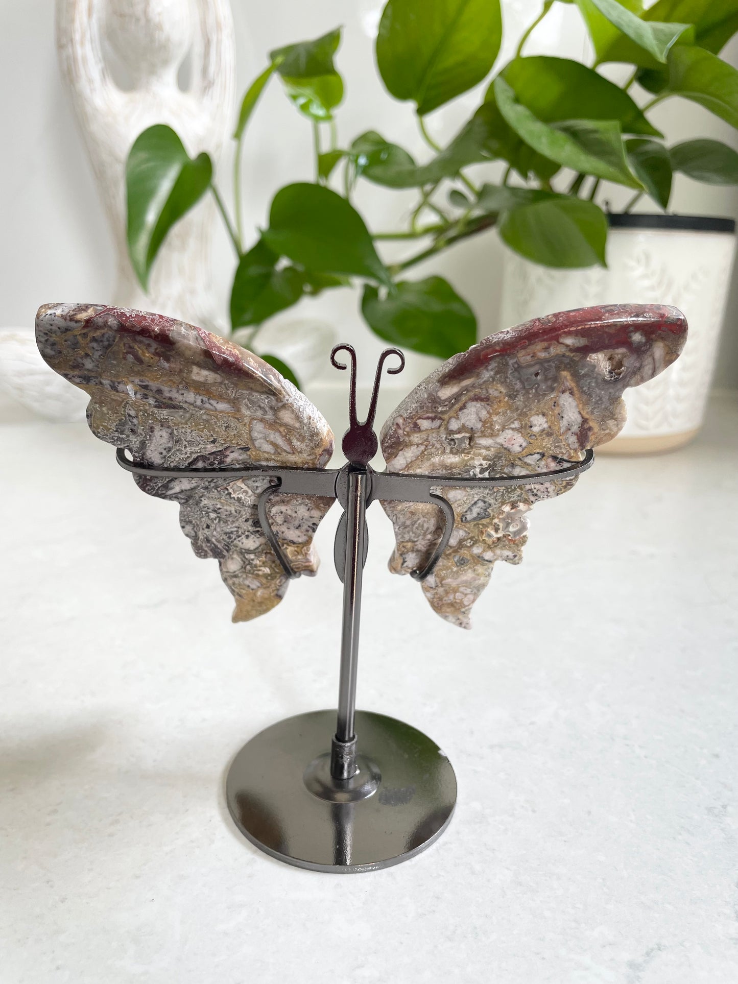 Butterfly ~ Mexican crazy lace agate