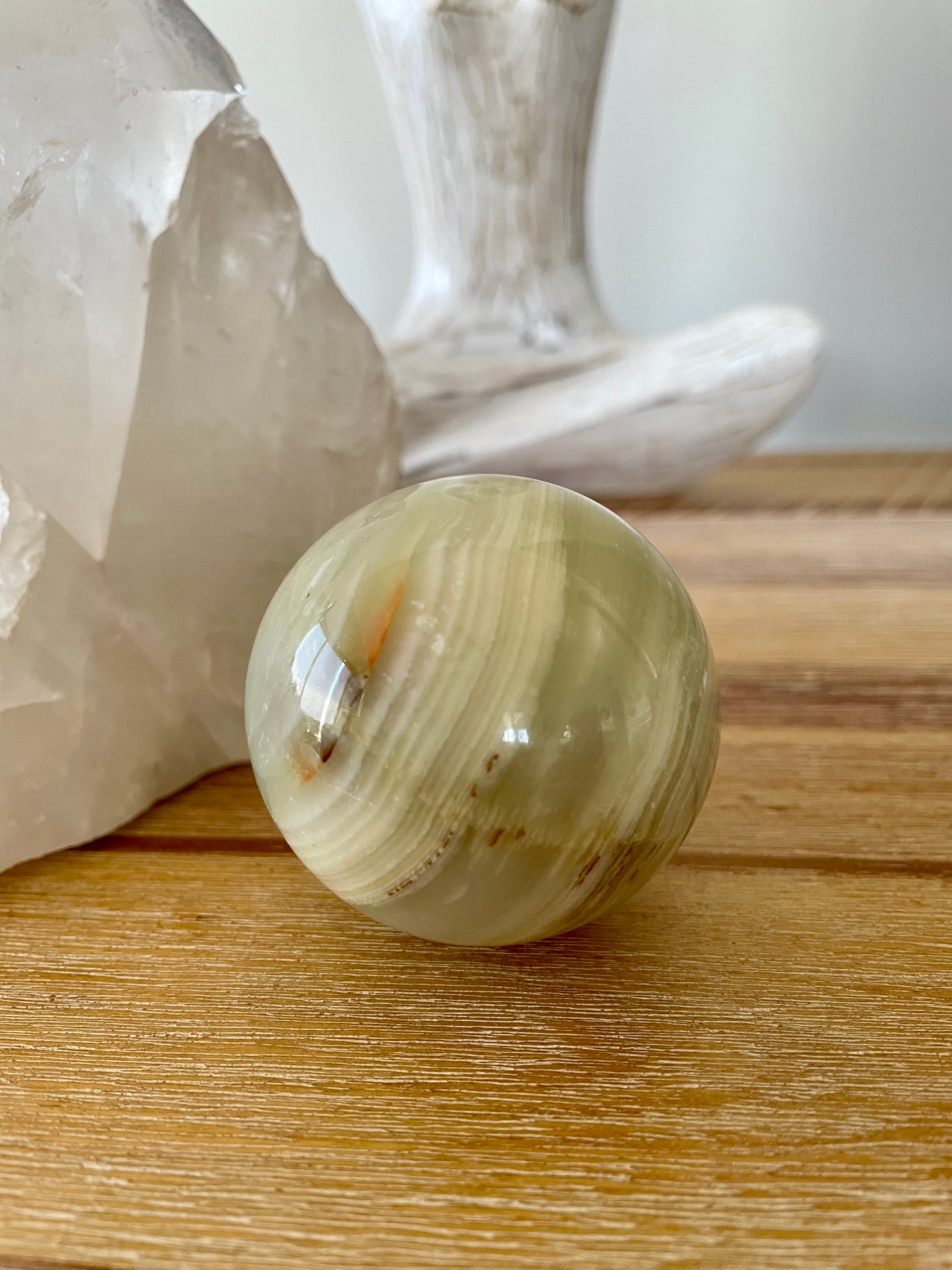 Afghanistan Jade Sphere Includes Holder