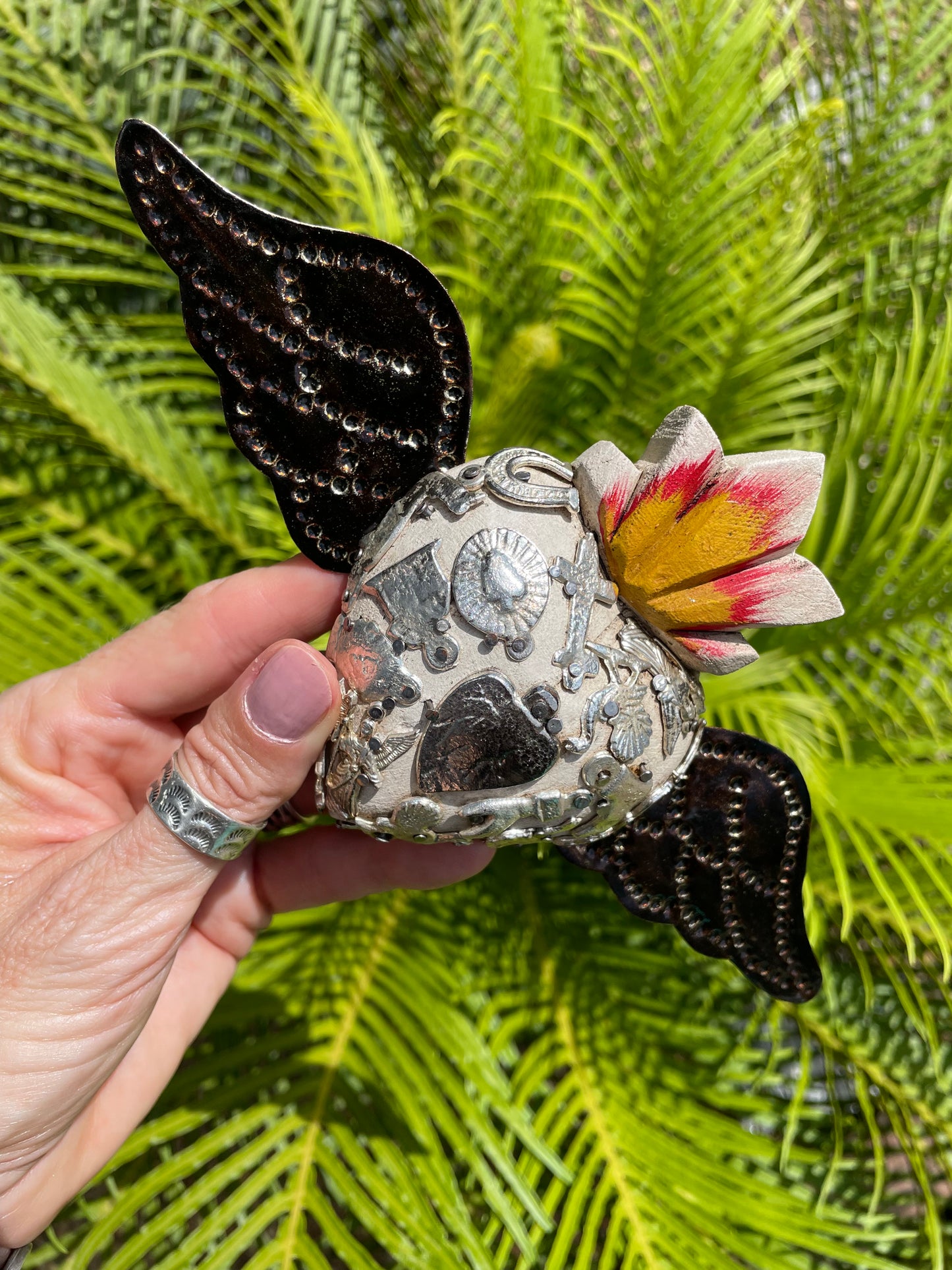 Milagro Heart with Wings