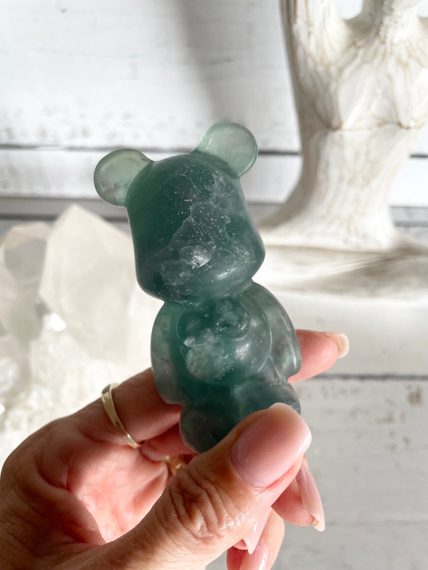 Bear ~ Green Fluorite