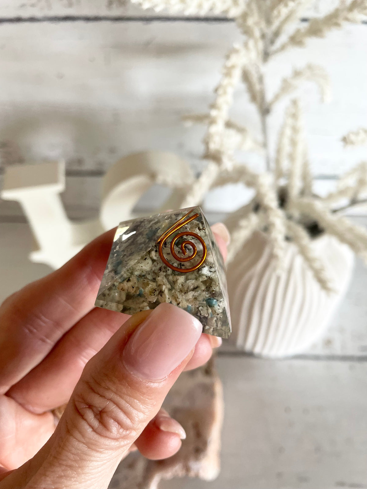 Orgone pyramid ~ K2 Jasper